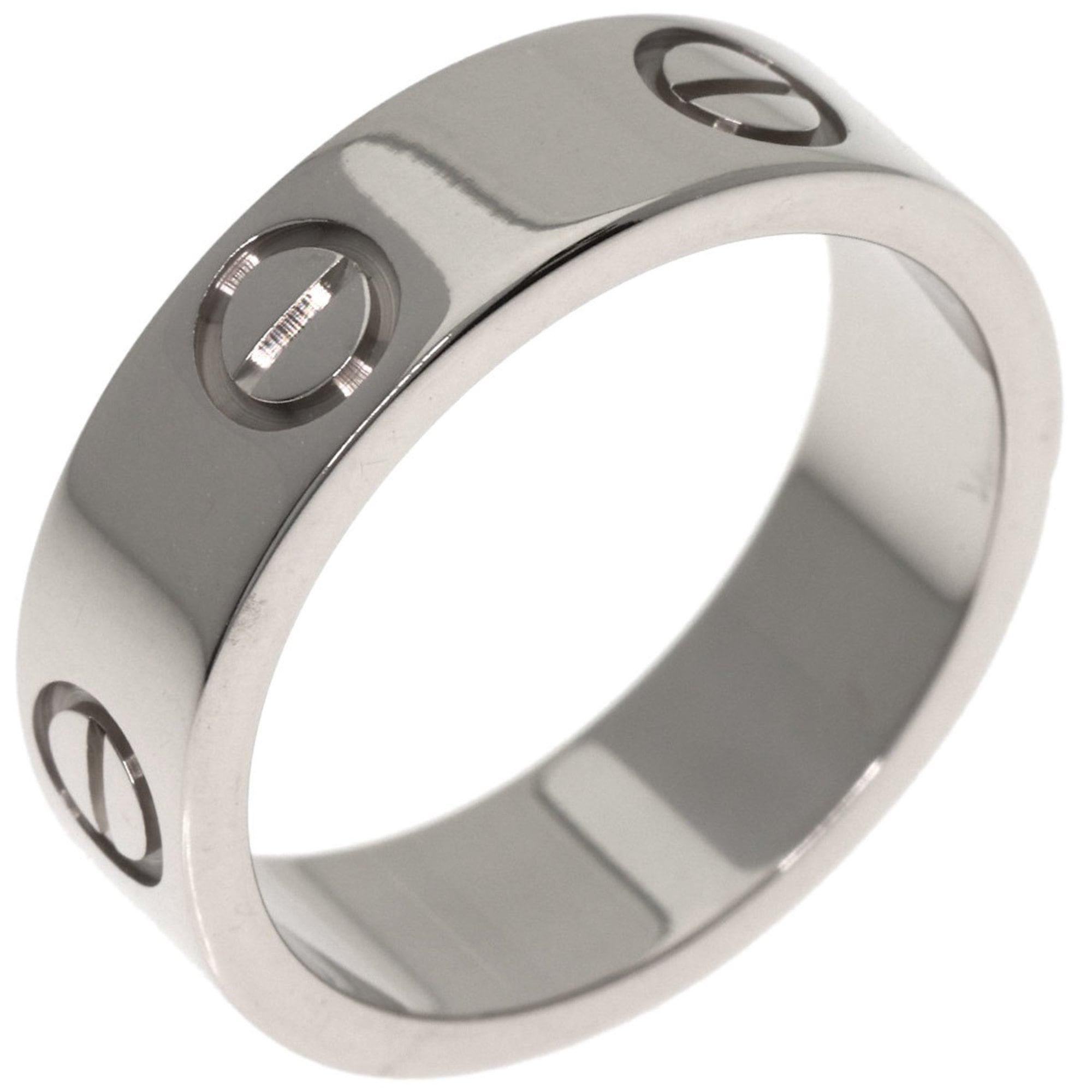 Cartier Love White Gold (18K) Band Ring (Pre-Owned)