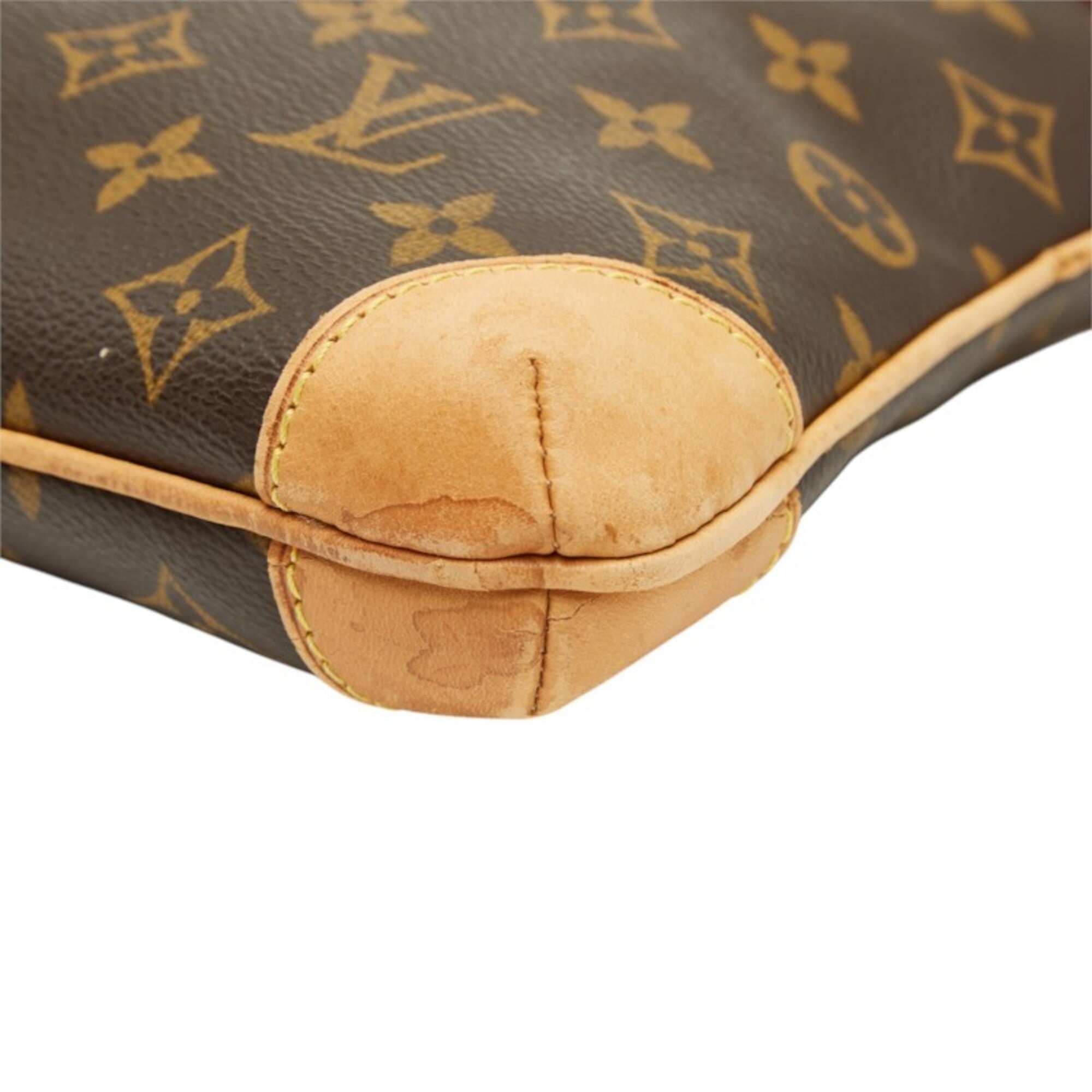 Louis Vuitton Brown Pvc Leather Shoulder Bag Tote Bag (Pre-Owned)
