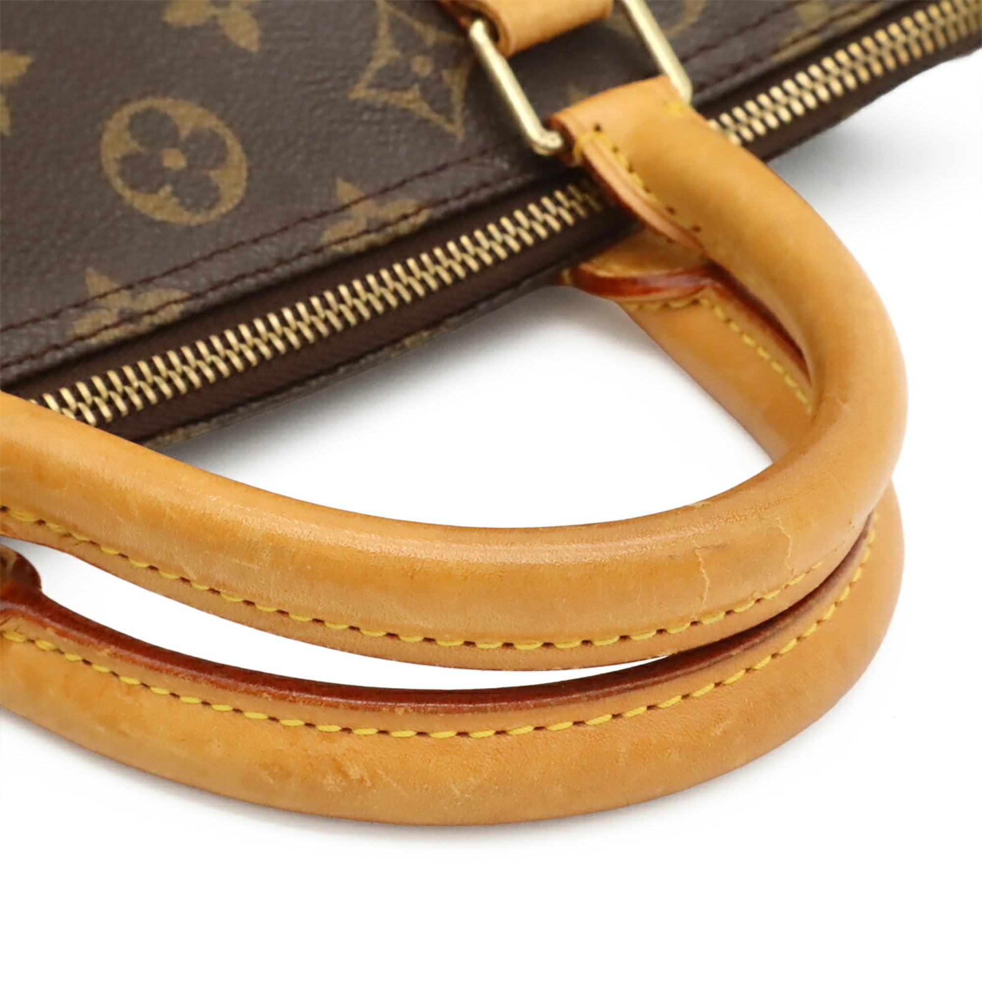 Louis Vuitton Brown Monogram Canvas Pvc Coated Canvas Handbag (Pre-Owned)