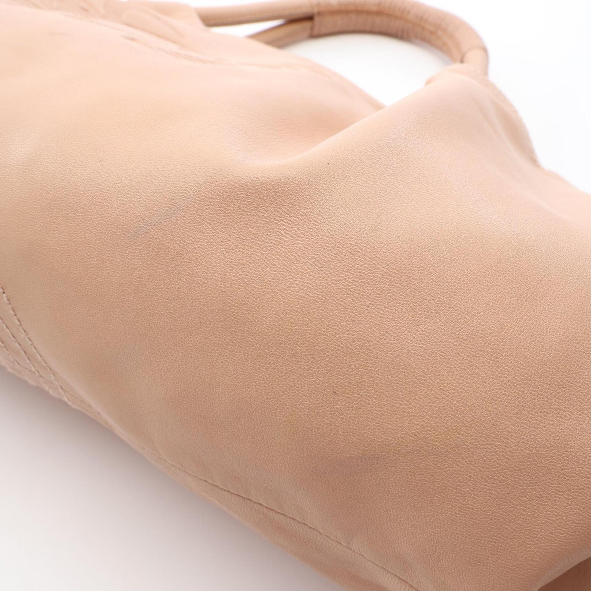 Loewe Nappa Aire Beige Leather Handbag (Pre-Owned)