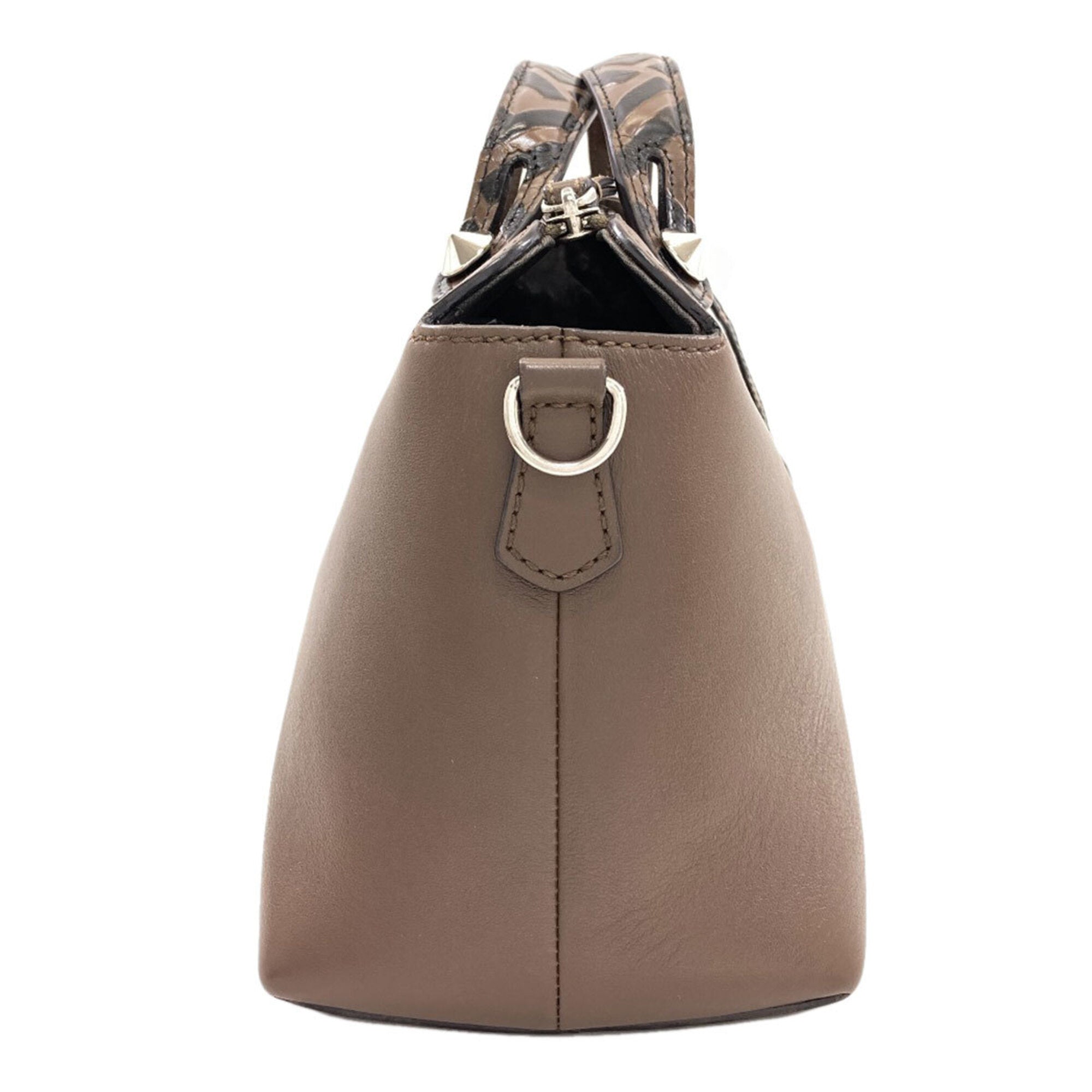 Fendi Brown Leather Handbag (Pre-Owned)