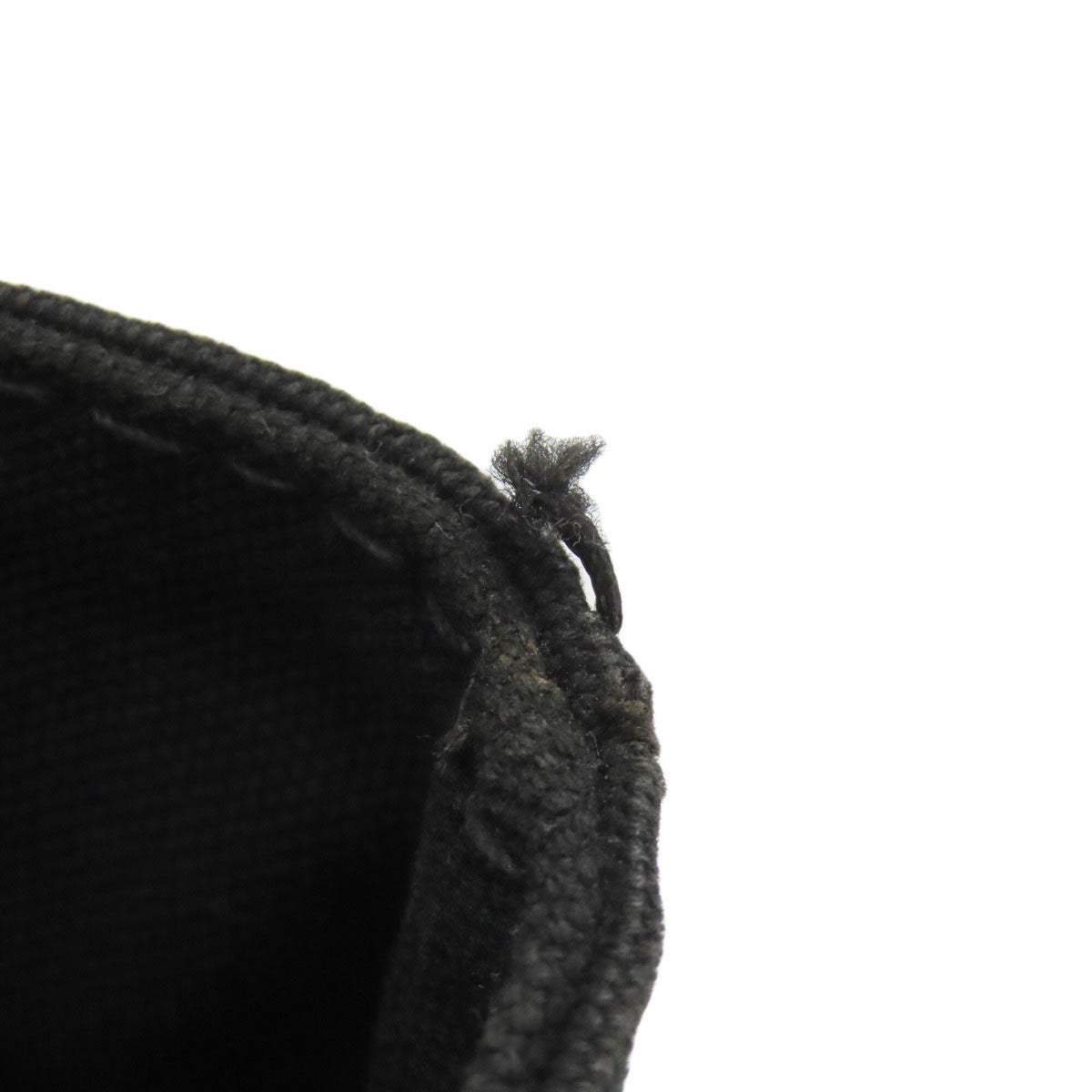 Prada Black Canvas Handbag (Pre-Owned)