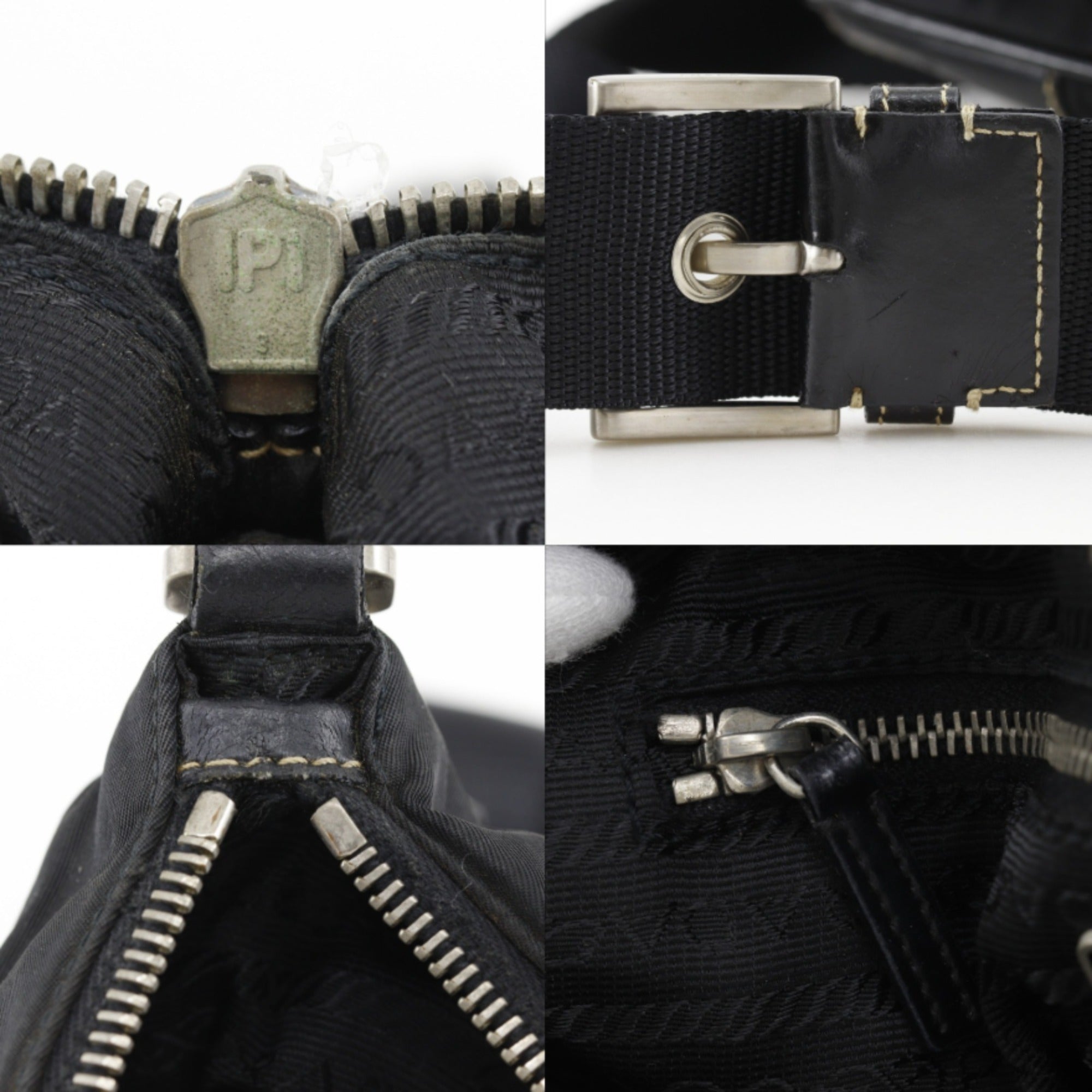 Prada Black Nylon Shoulder Bag (Pre-Owned)