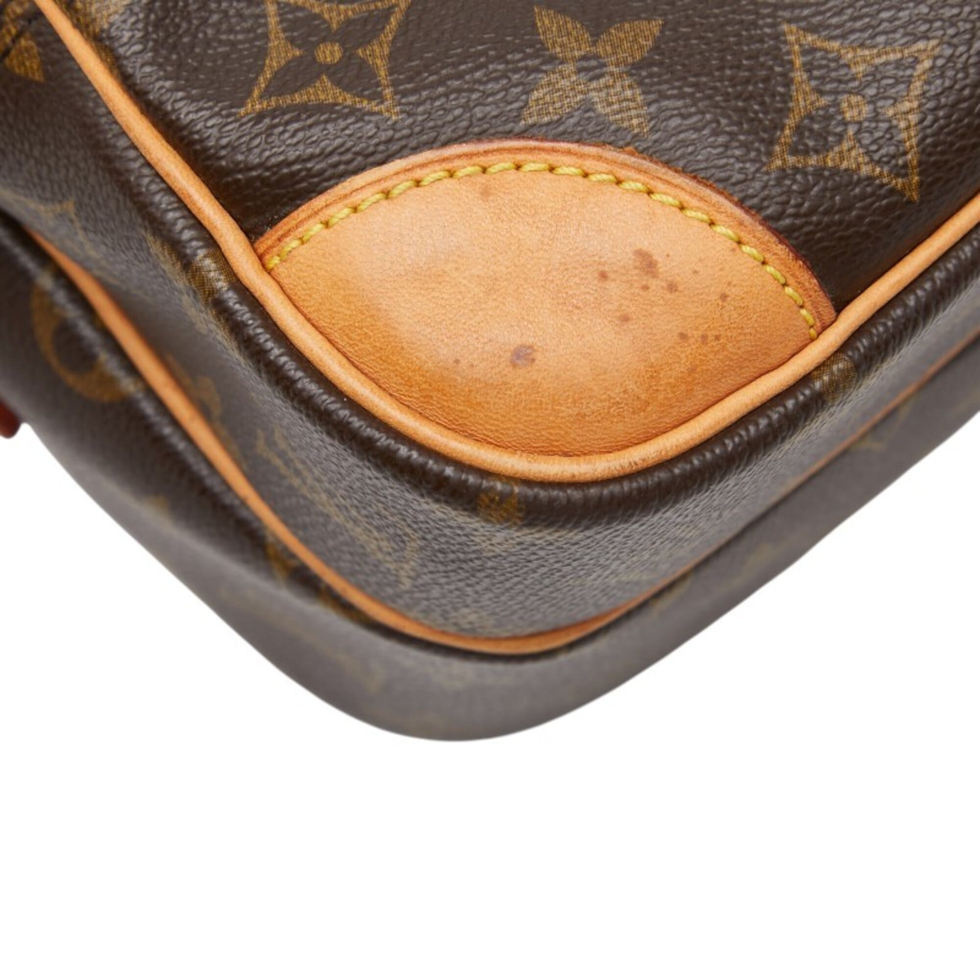 Louis Vuitton Brown Pvc Leather Shoulder Bag (Pre-Owned)