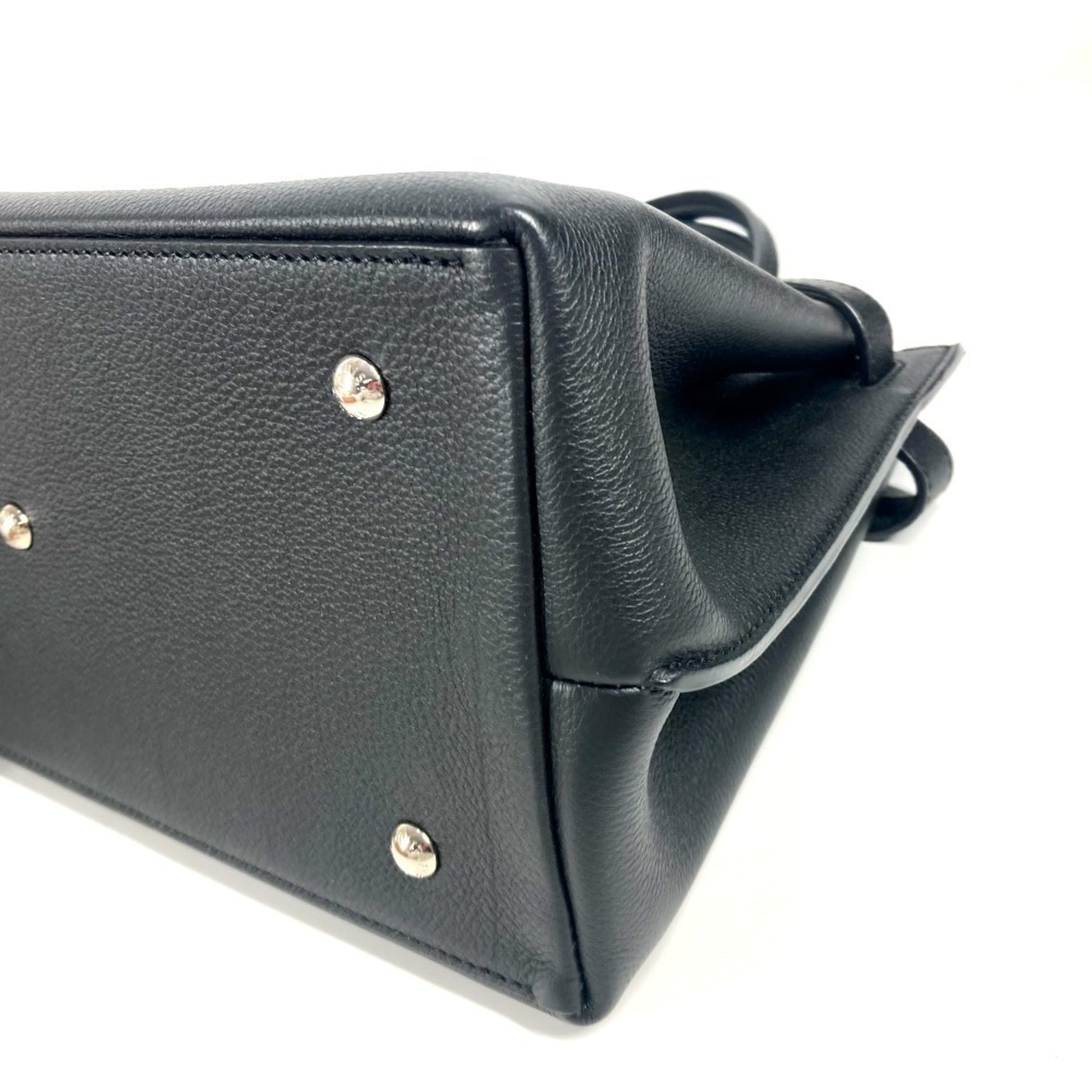 Louis Vuitton Black Cuir Ombre Leather Handbag Shoulder Bag Tote Bag (Pre-Owned)