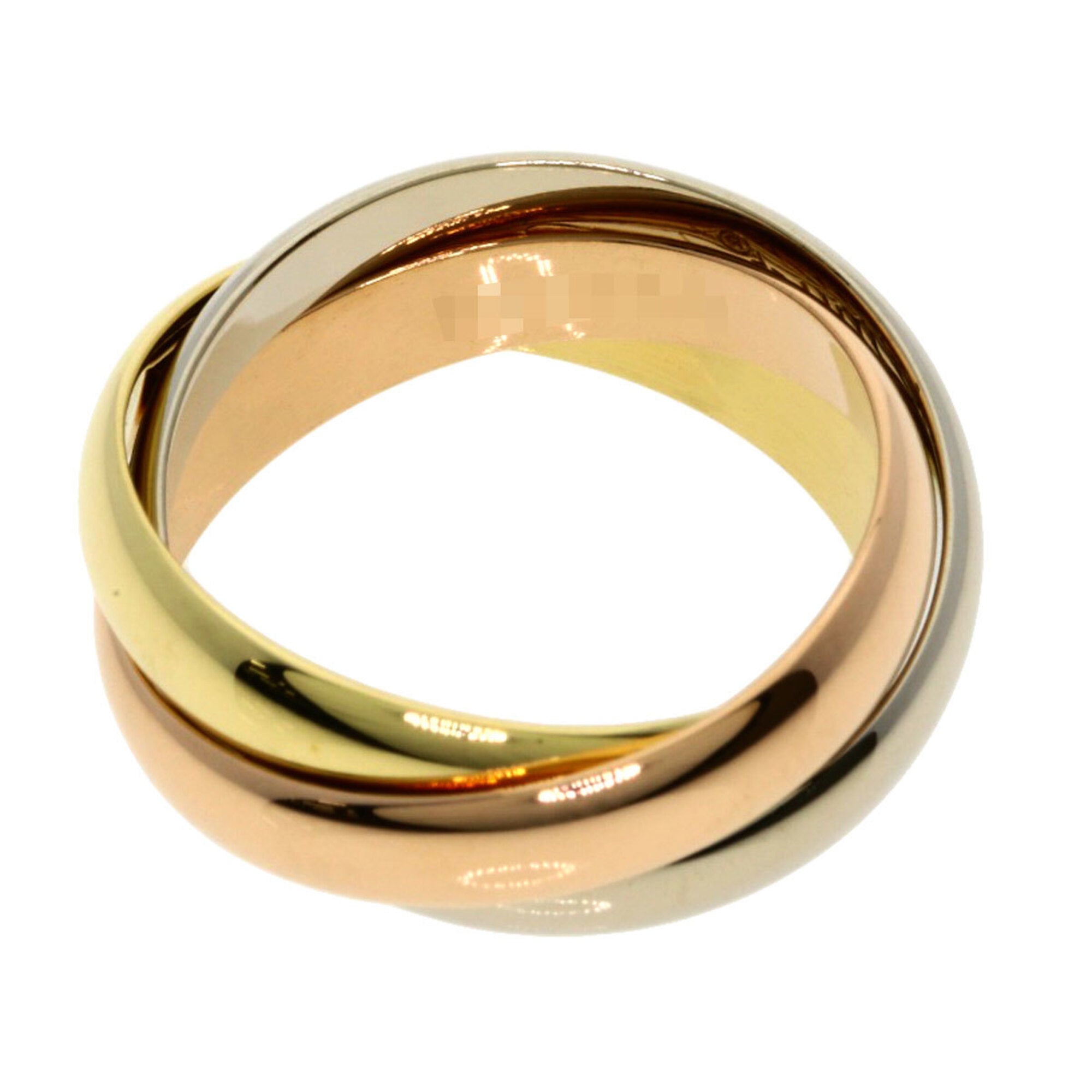 Cartier Yellow Gold (18K) Pink Gold (18K) White Gold (18K) Band Ring (Pre-Owned)