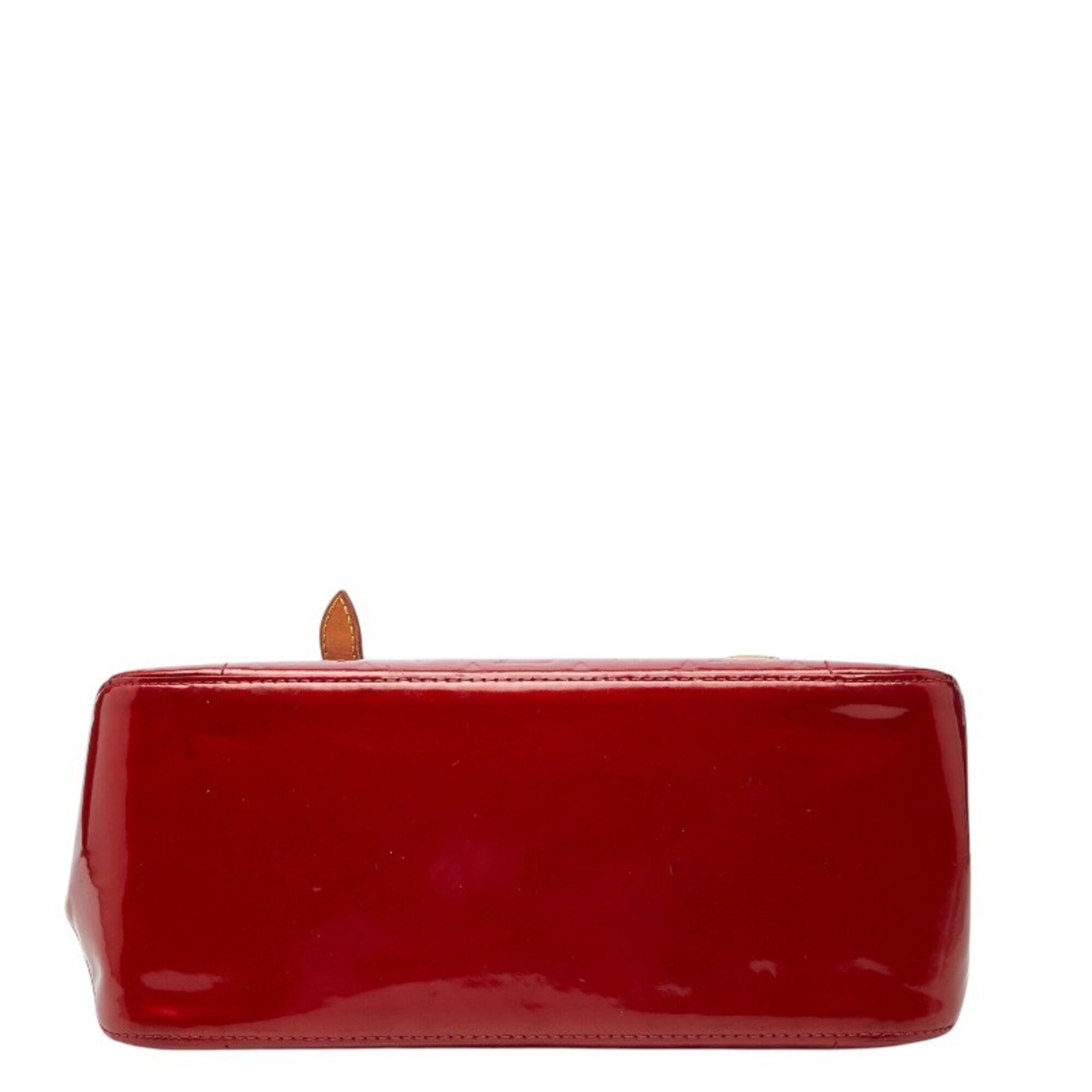 Louis Vuitton Pomme D'amour Red Color Patent Leather Handbag (Pre-Owned)