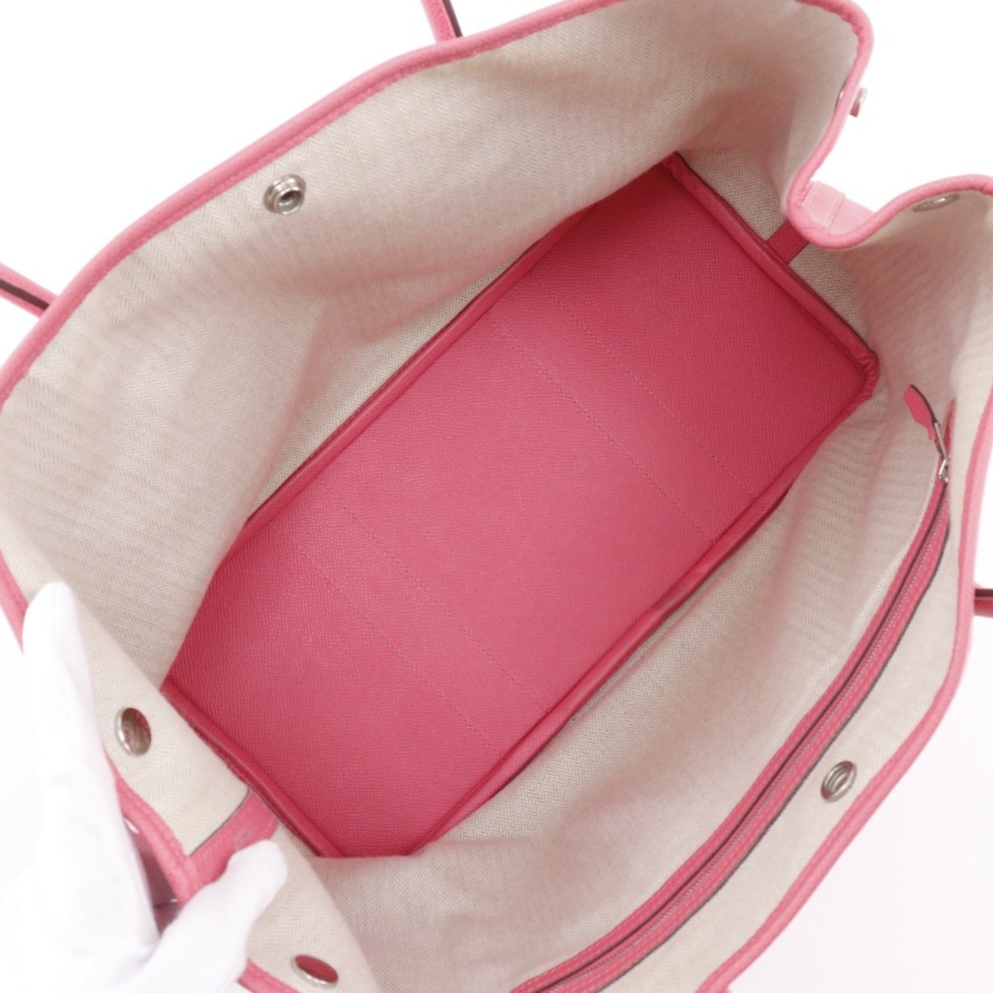 Hermes Pink Epsom Leather Tote Bag (Pre-Owned)