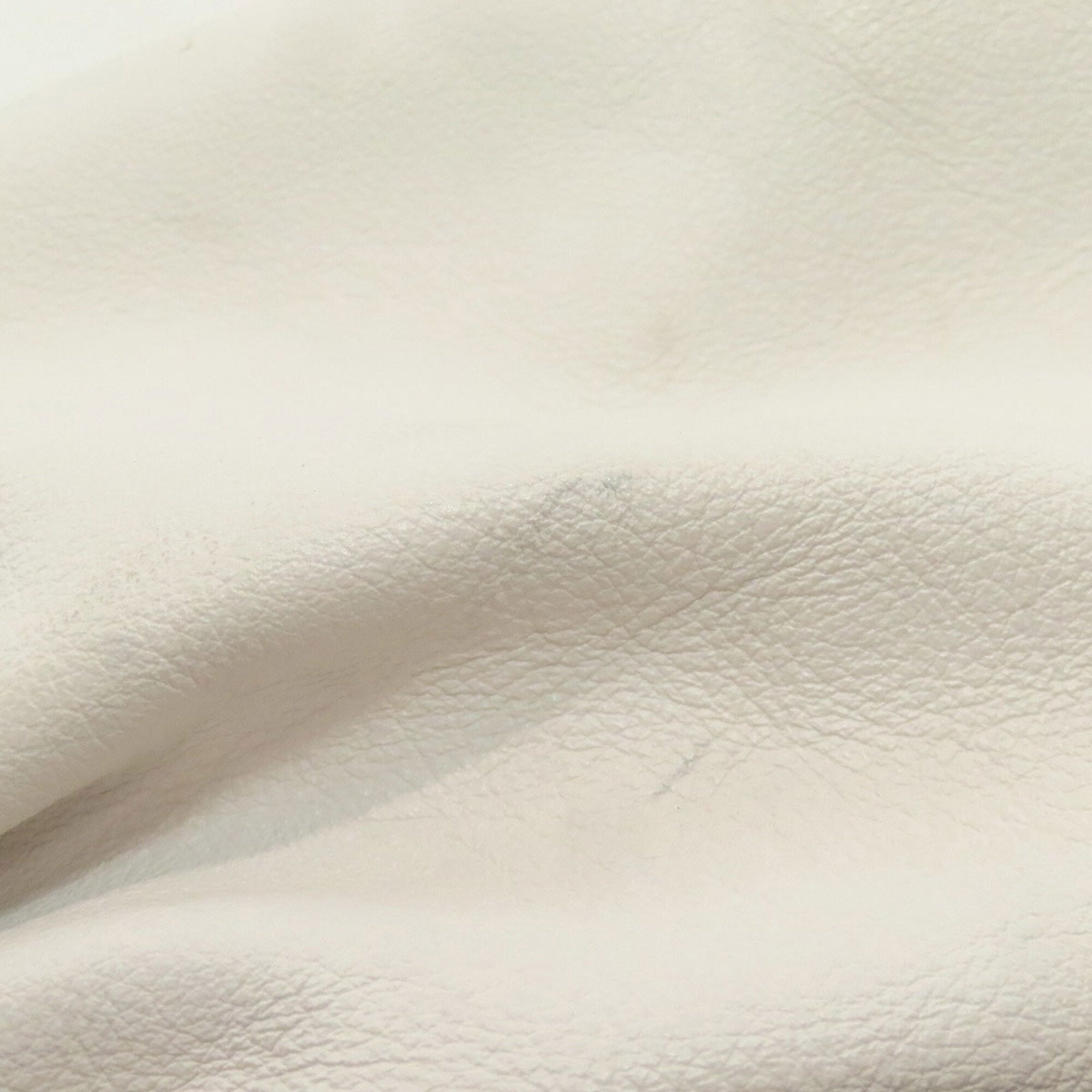 Bottega Veneta White Leather Handbag (Pre-Owned)