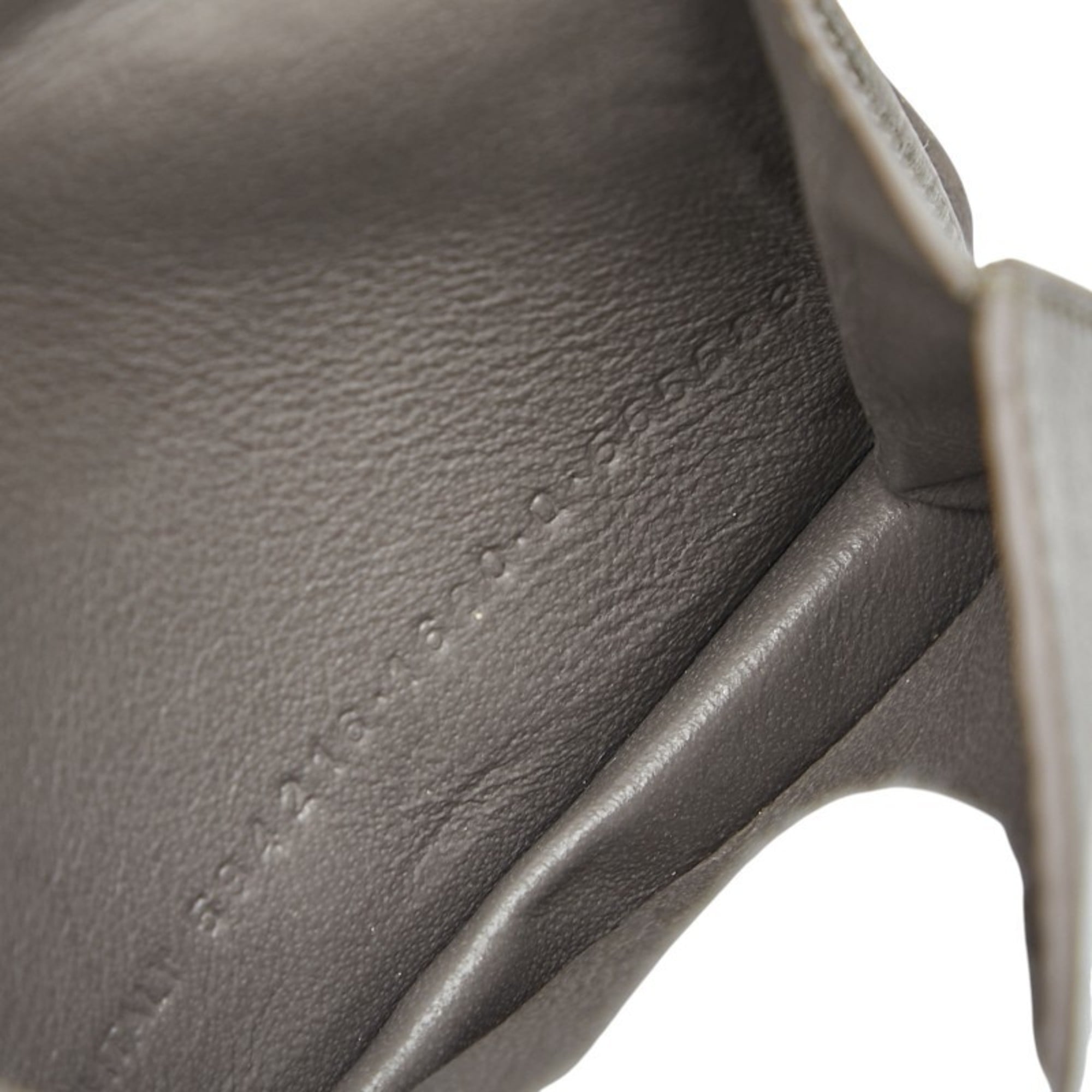 Balenciaga Gray Leather Wallet (Bi-Fold) (Pre-Owned)