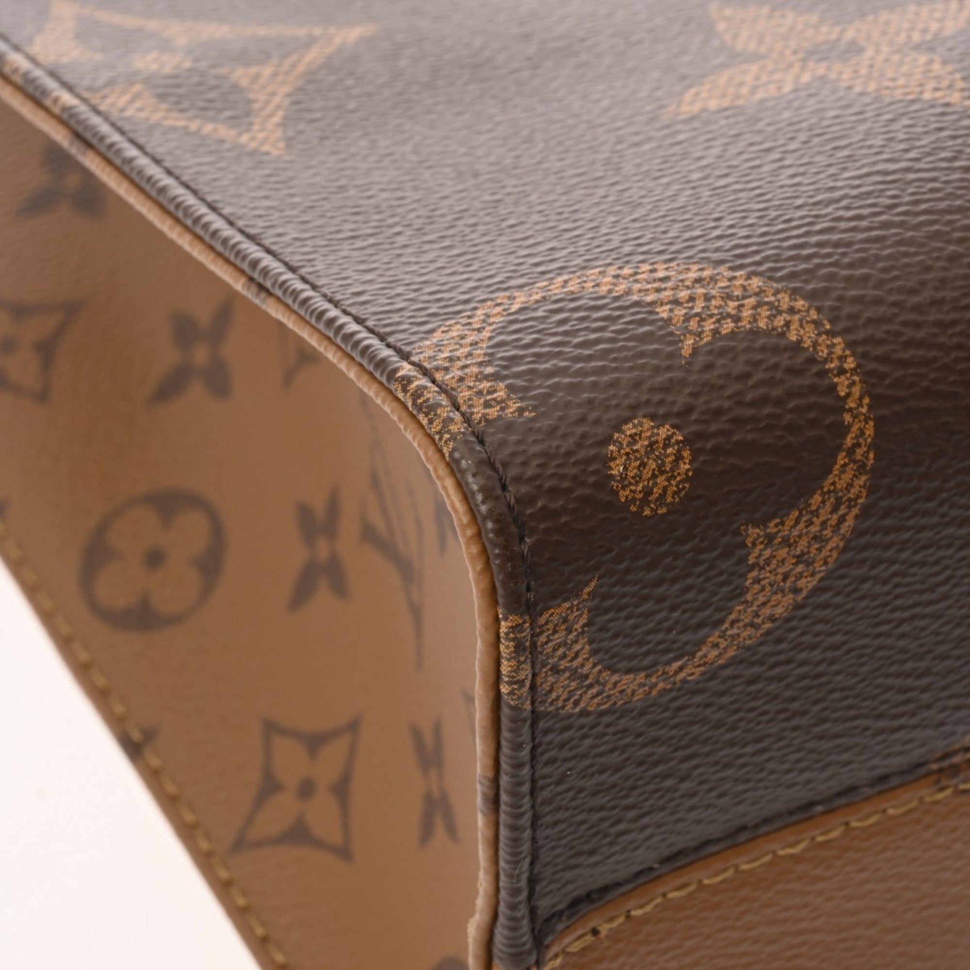Louis Vuitton Brown Monogram Handbag Pouch (Pre-Owned)