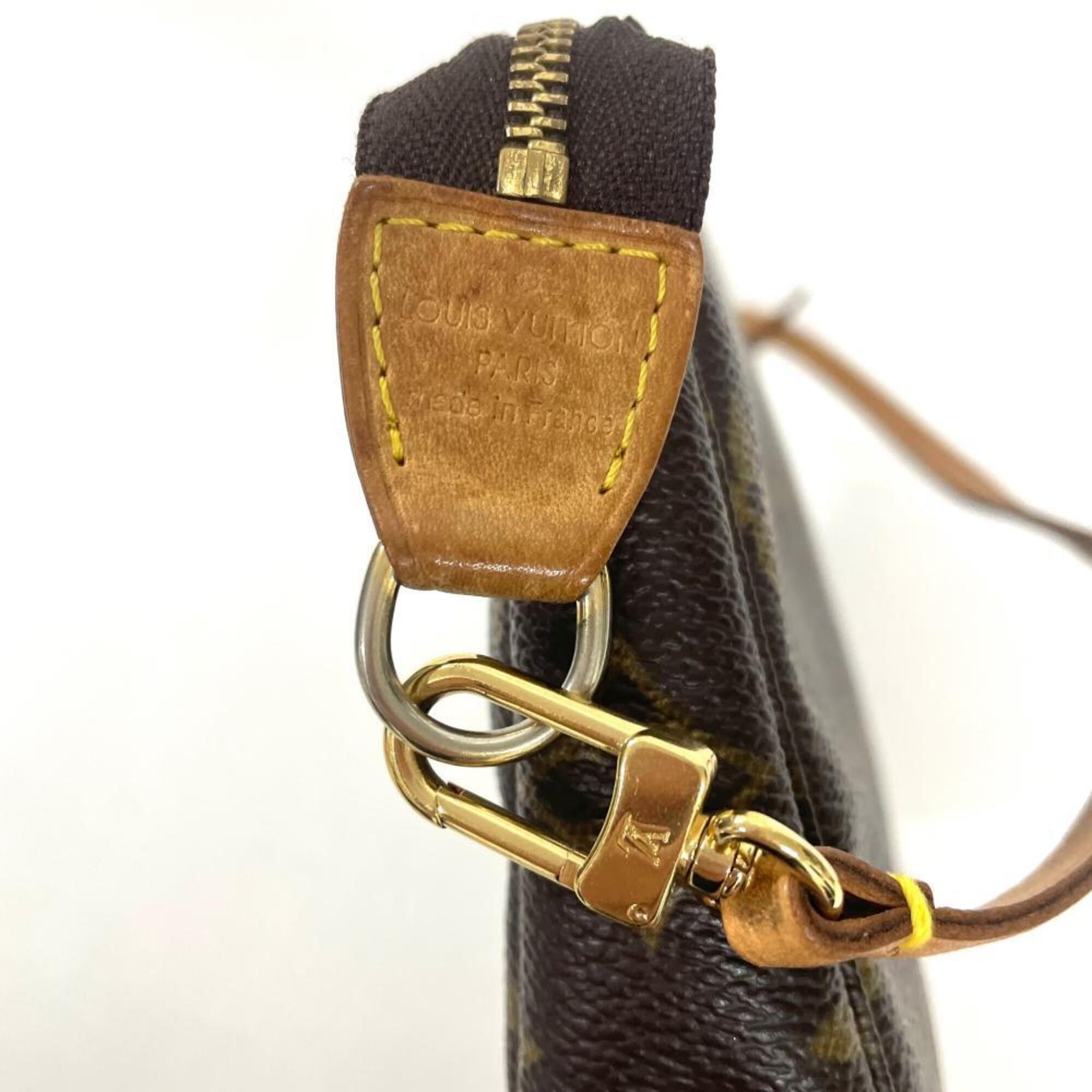 Louis Vuitton Brown Monogram Monogram Handbag Pochette Pouch (Pre-Owned)