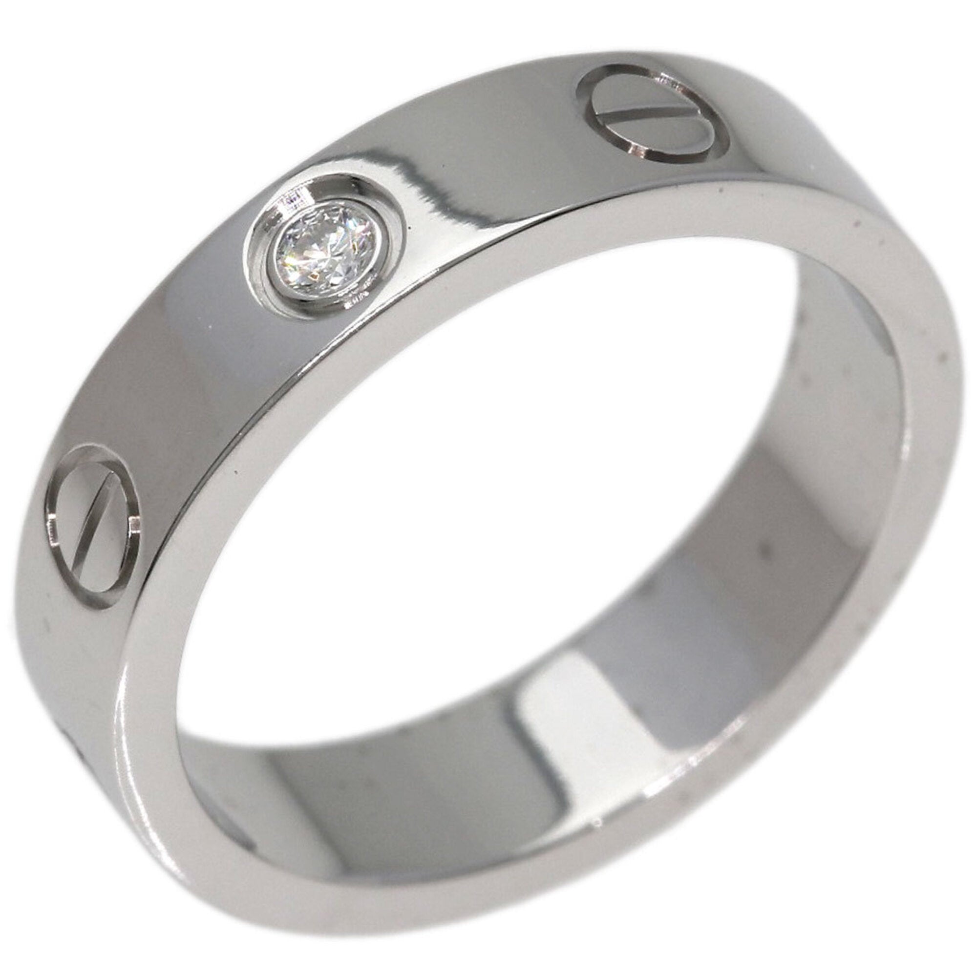 Cartier White Gold (18K) Band Ring (Pre-Owned)