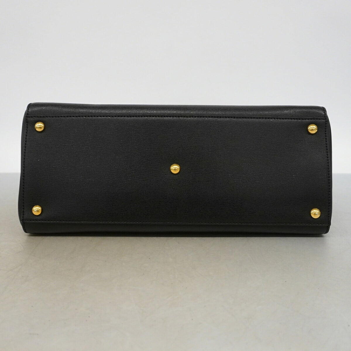 Fendi Black Leather Handbag (Pre-Owned)