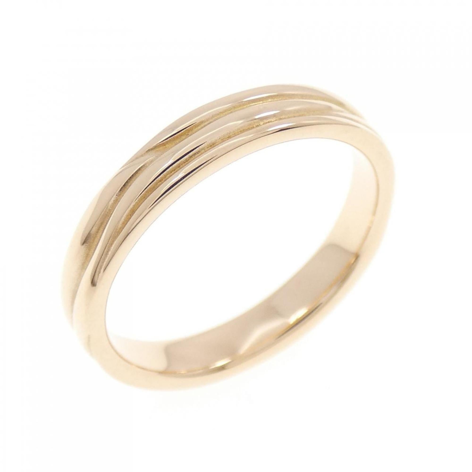 Louis Vuitton Pink Gold (18K) Band Ring (Pre-Owned)