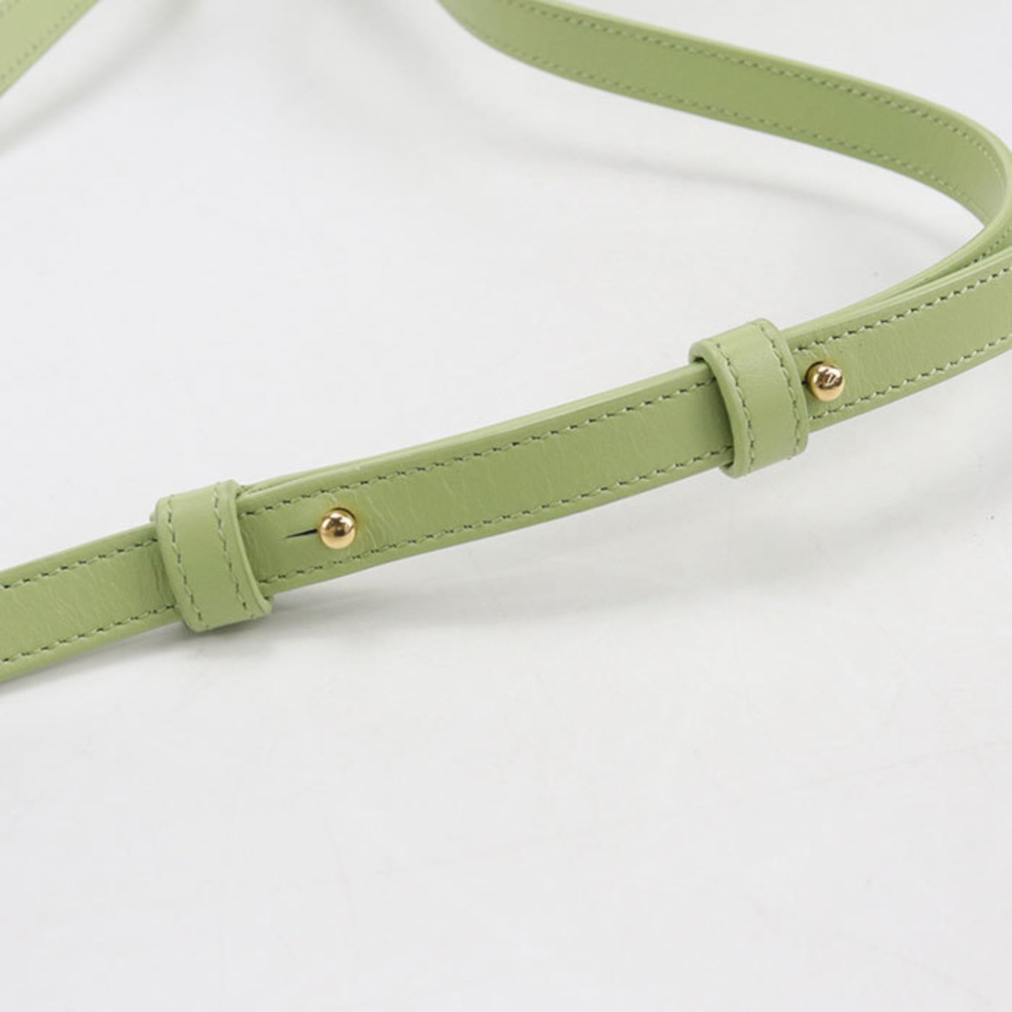 Celine Green Leather Shoulder Bag (Pre-Owned)