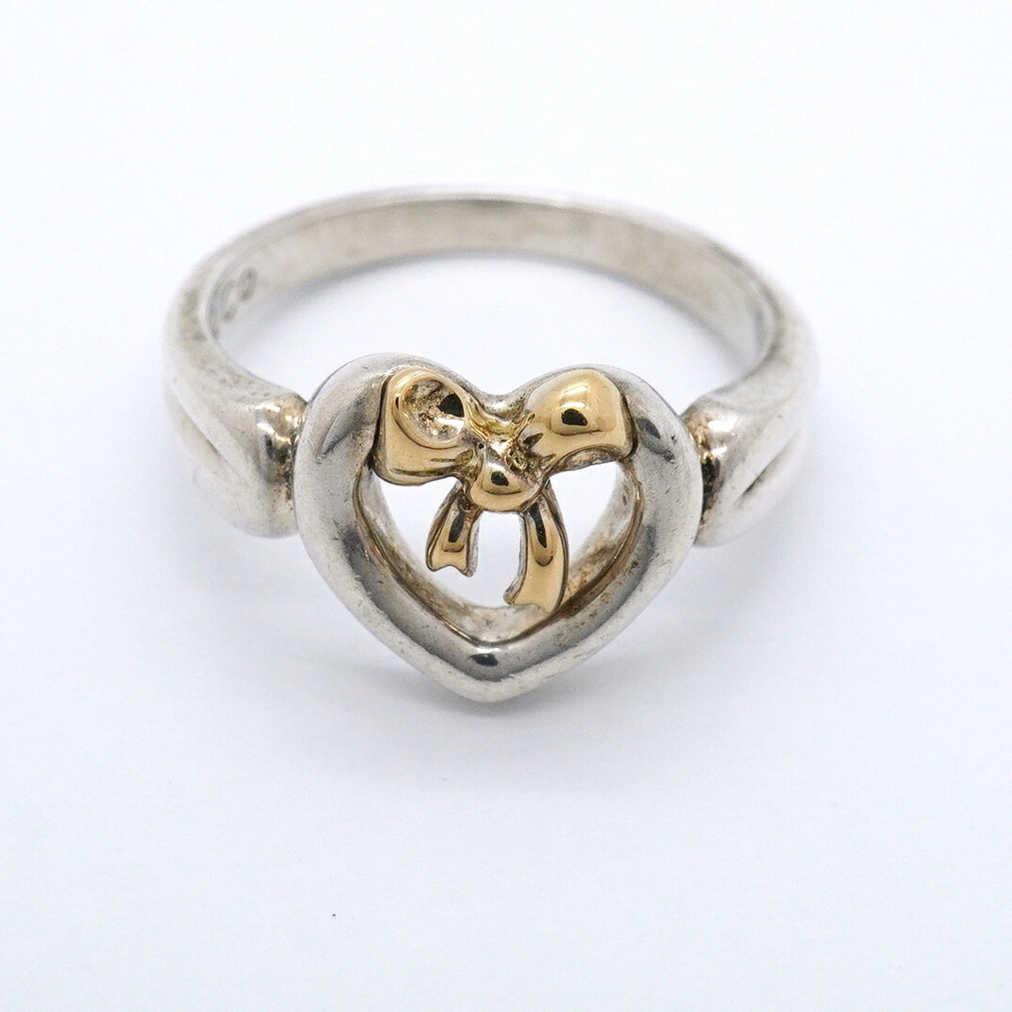 Tiffany Yellow Gold (18K) Silver 925 Band Ring (Pre-Owned)