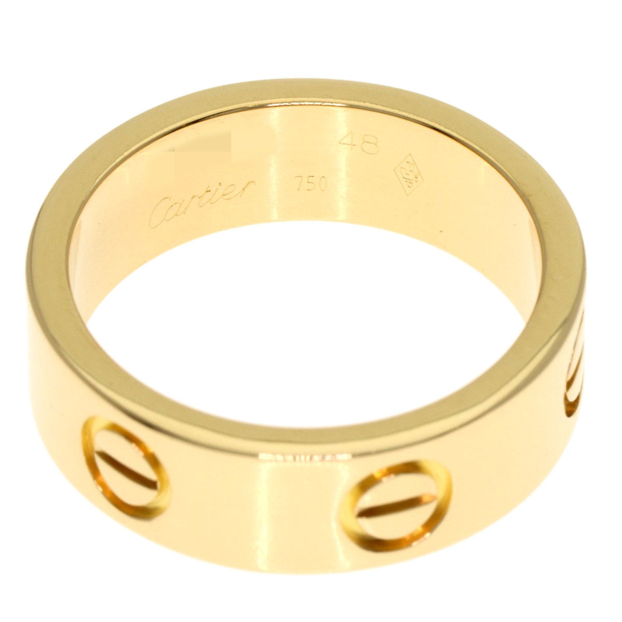 Cartier Love Yellow Gold (18K) Band Ring (Pre-Owned)