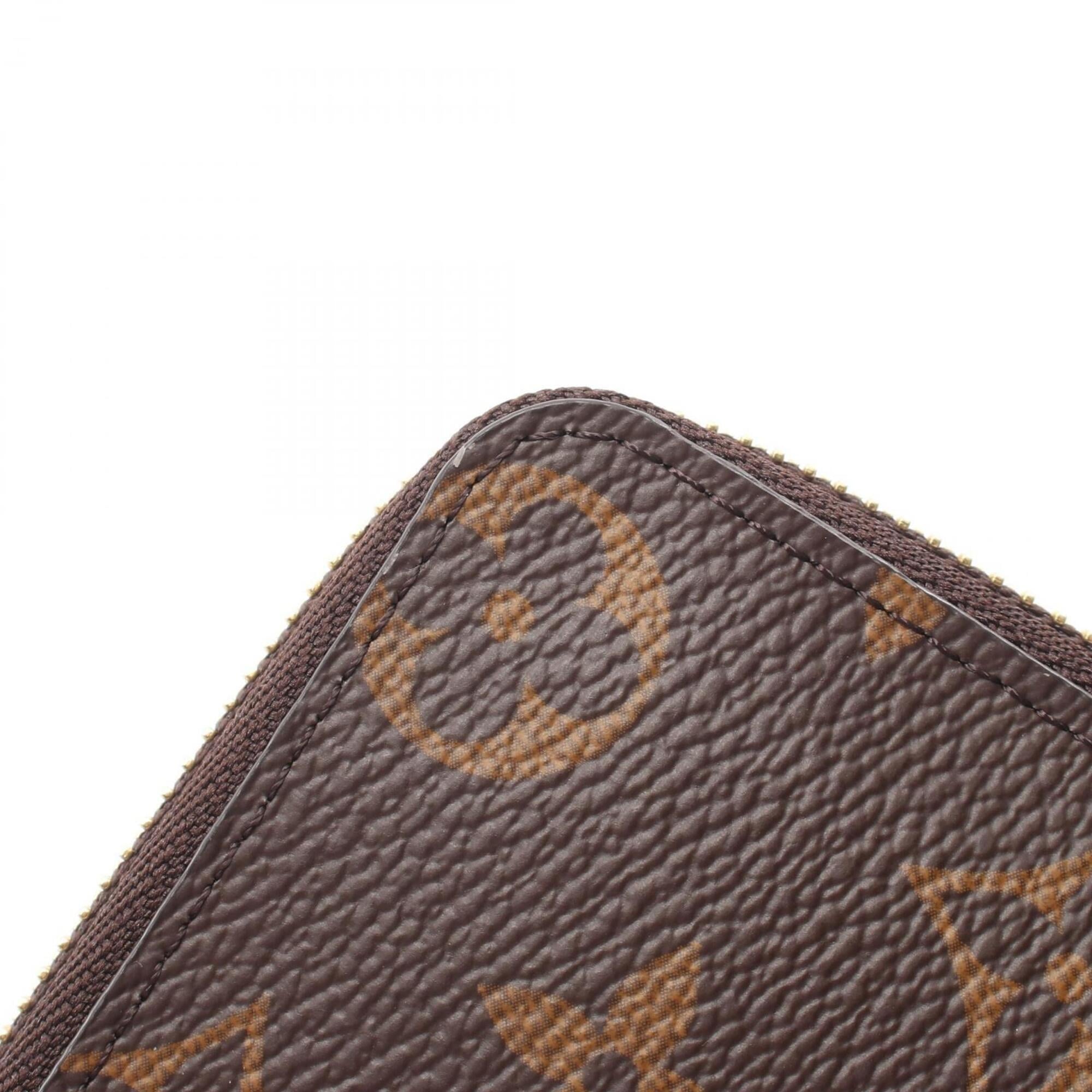 Louis Vuitton Brown Leather Pvc Coin Purse/Coin Case (Pre-Owned)