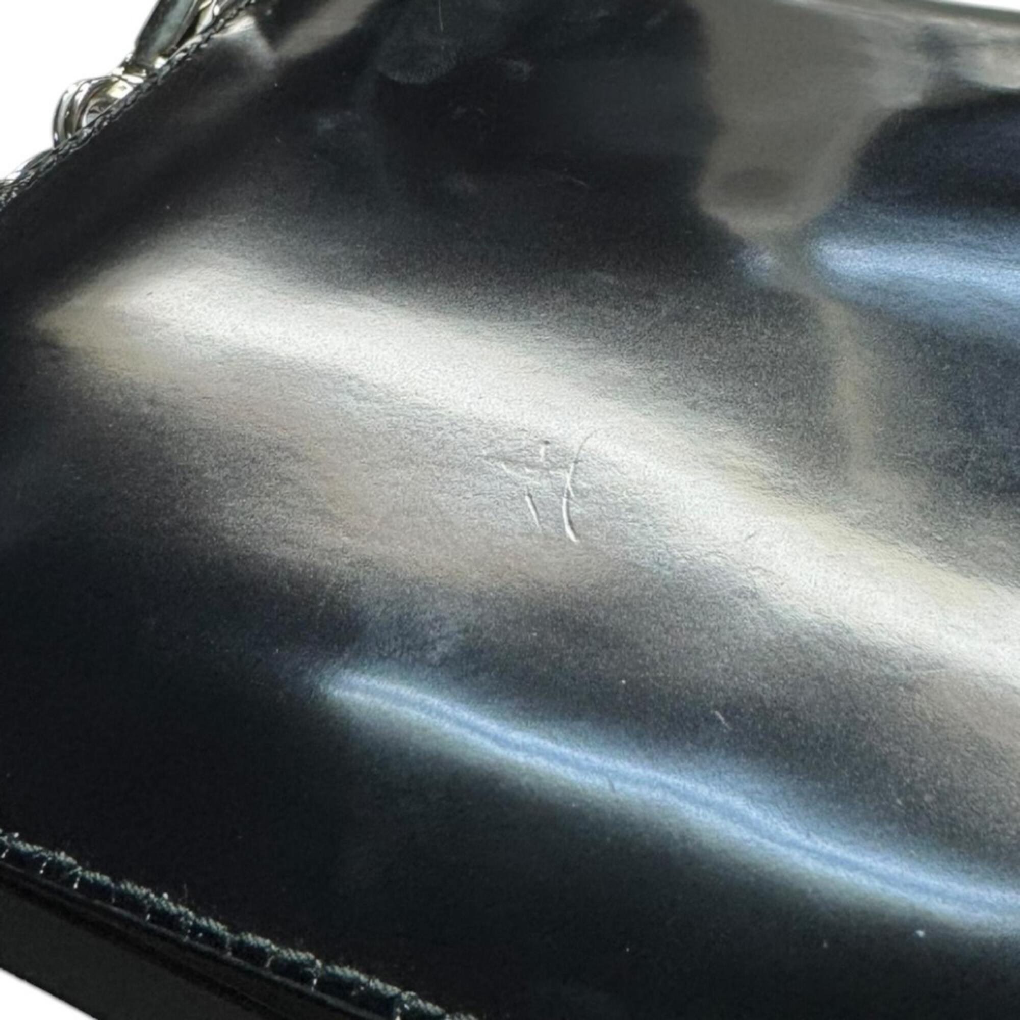 Prada Black Nero Leather Shoulder Bag (Pre-Owned)