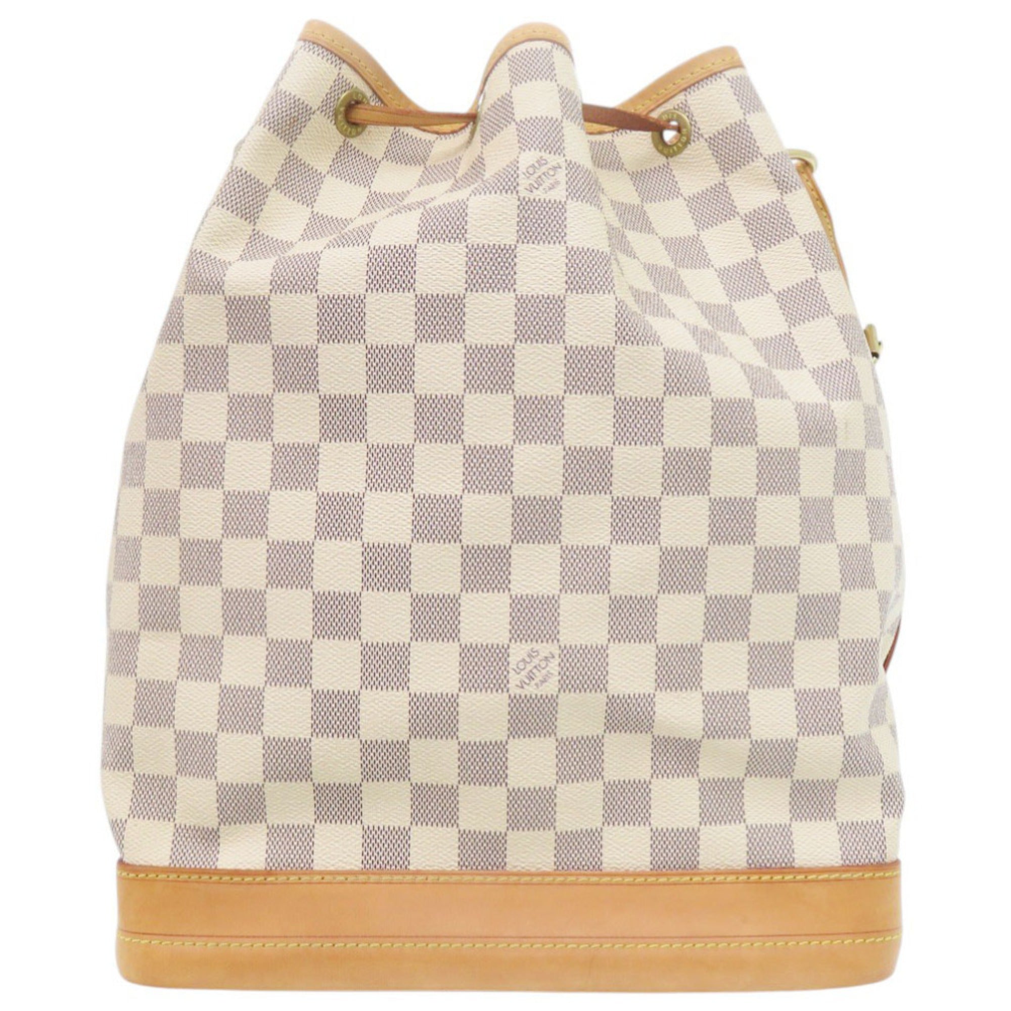 Louis Vuitton White Damier Azur Shoulder Bag (Pre-Owned)