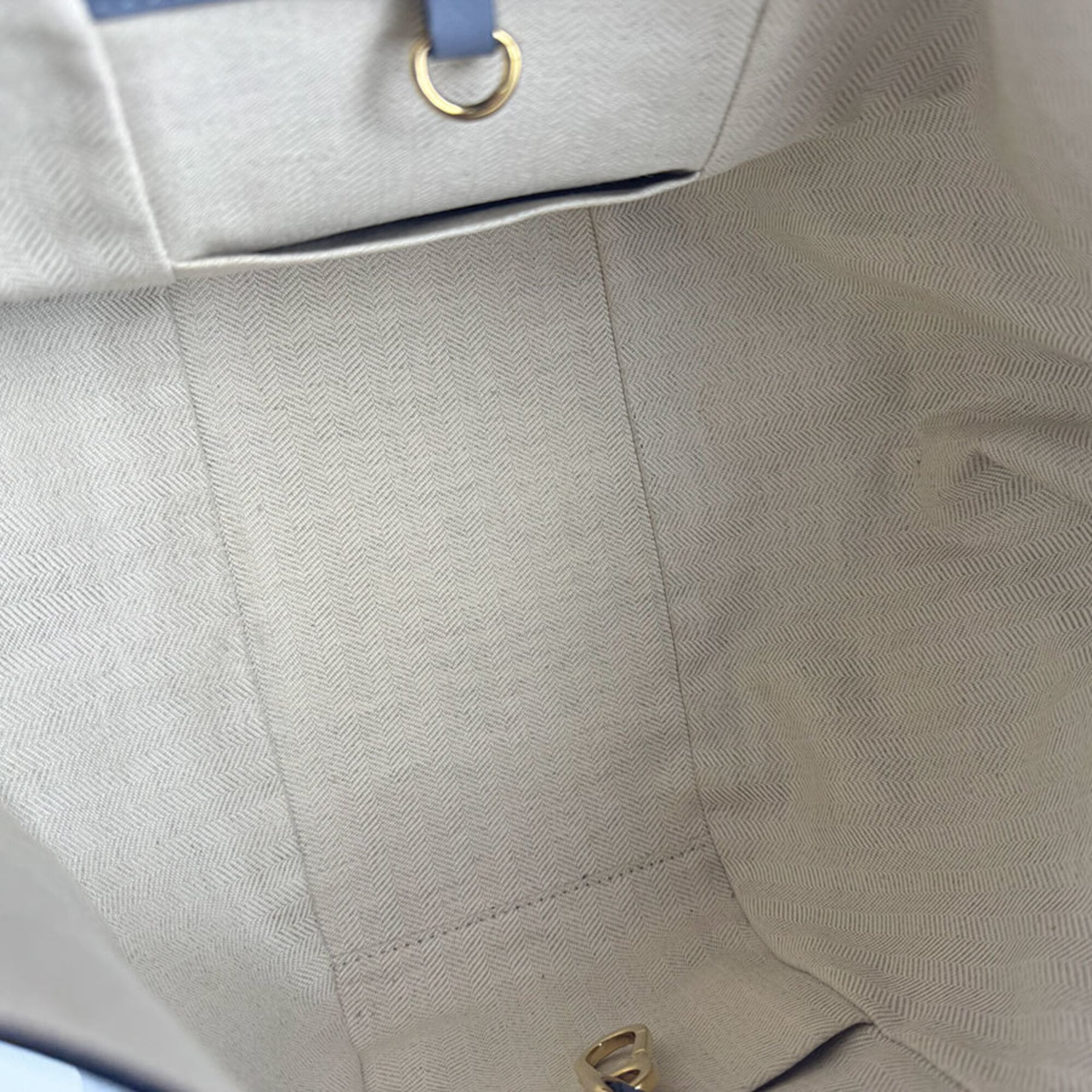 Loewe Blue Leather Handbag Shoulder Bag (Pre-Owned)