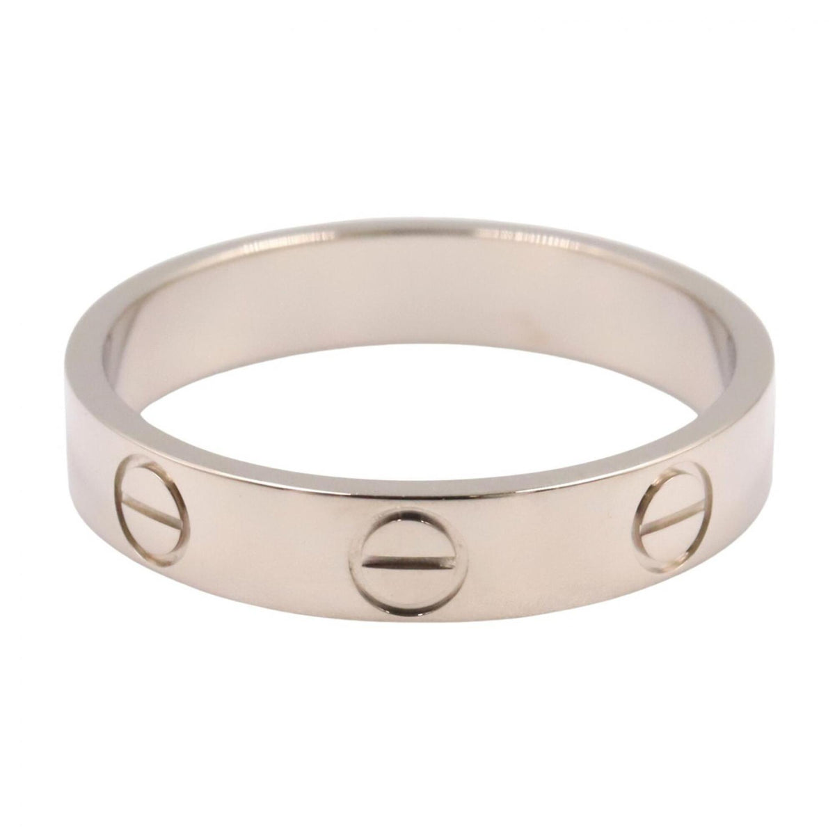Cartier Silver White Gold (18K) Band Ring (Pre-Owned)