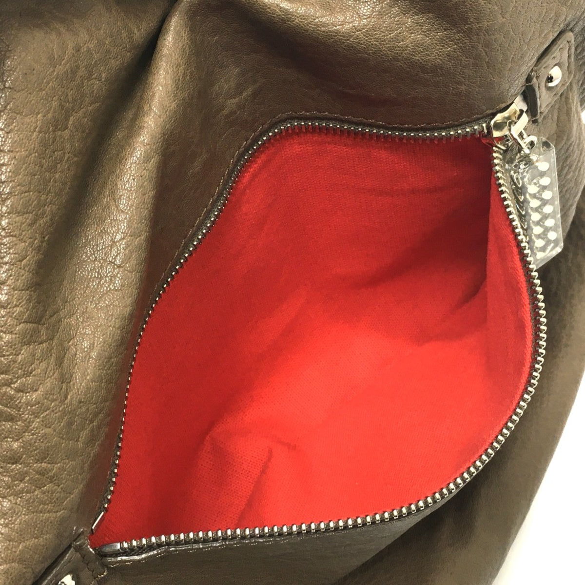 Christian Louboutin Brown Leather Shoulder Bag (Pre-Owned)