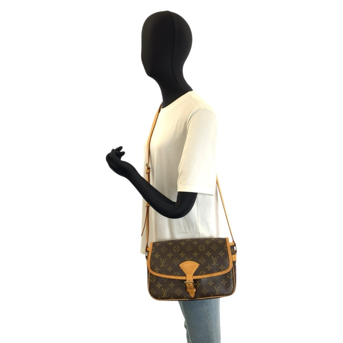 Louis Vuitton Brown Monogram Pvc Pochette Shoulder Bag (Pre-Owned)