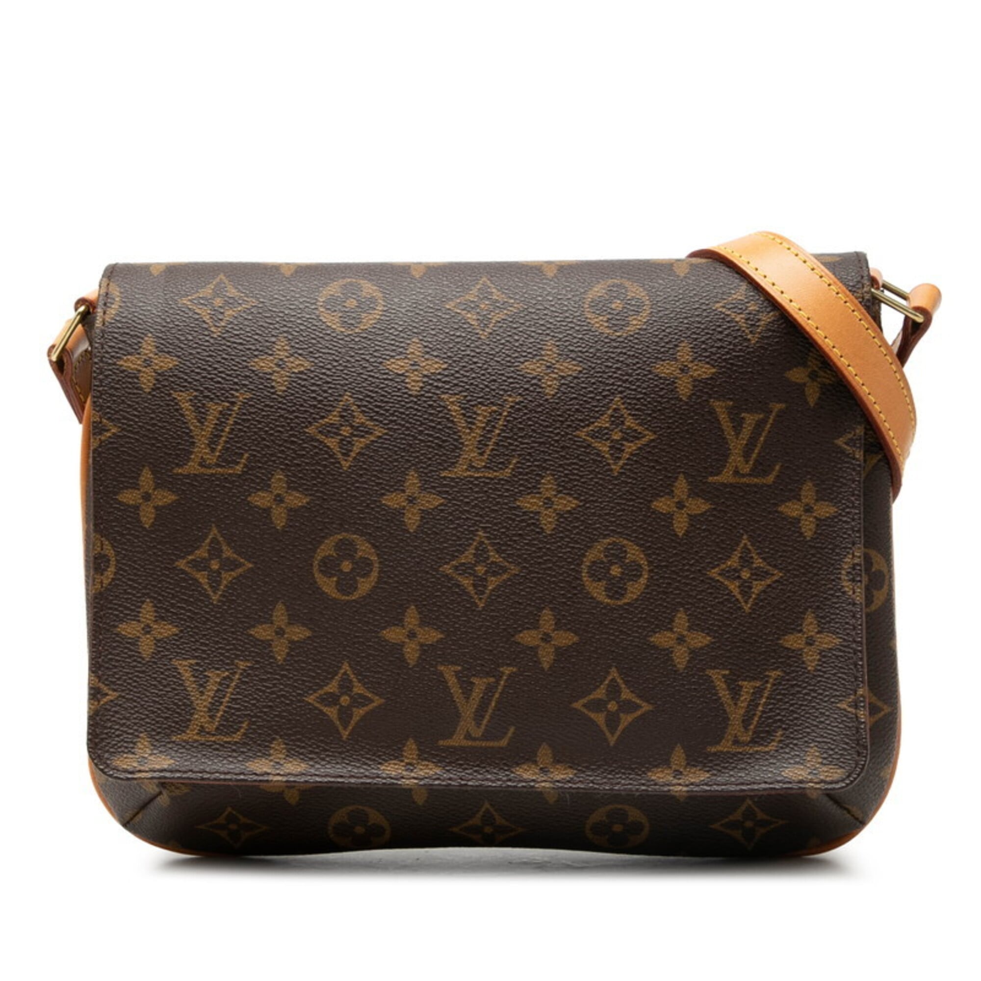 Louis Vuitton Monogram Brown Pvc Leather Shoulder Bag (Pre-Owned)