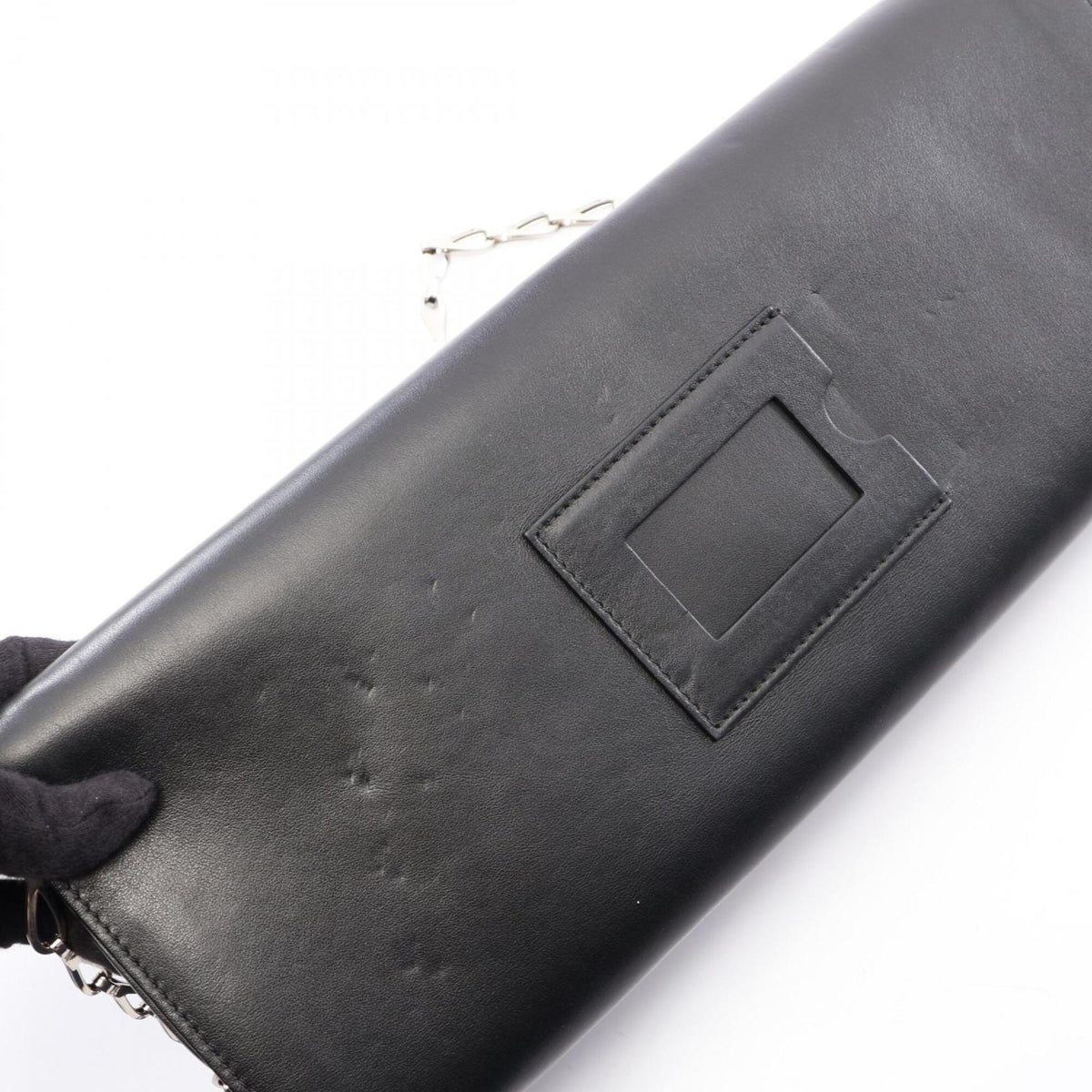 Balenciaga Black Leather Handbag Shoulder Bag (Pre-Owned)