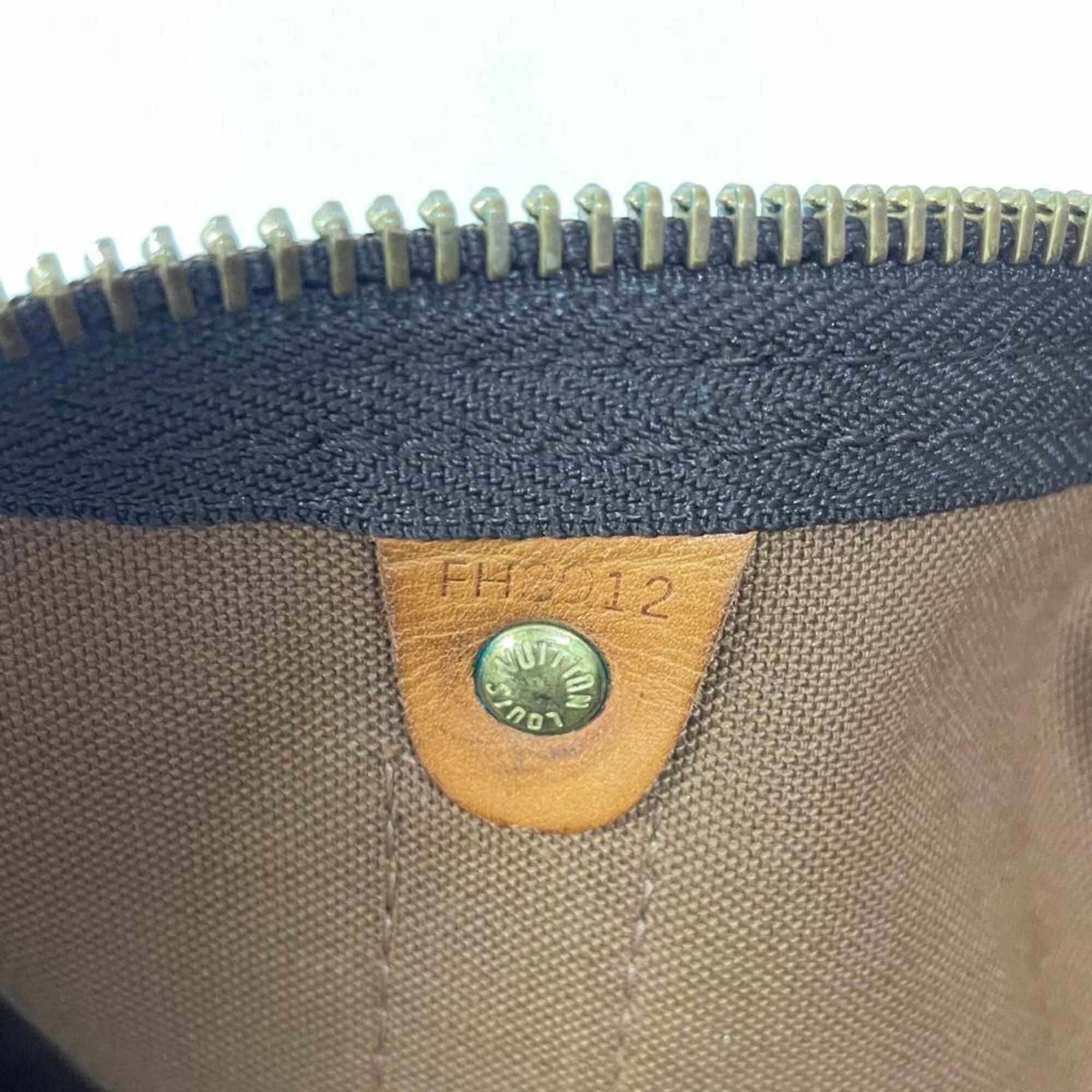 Louis Vuitton Brown Monogram Canvas Boston Bag (Pre-Owned)