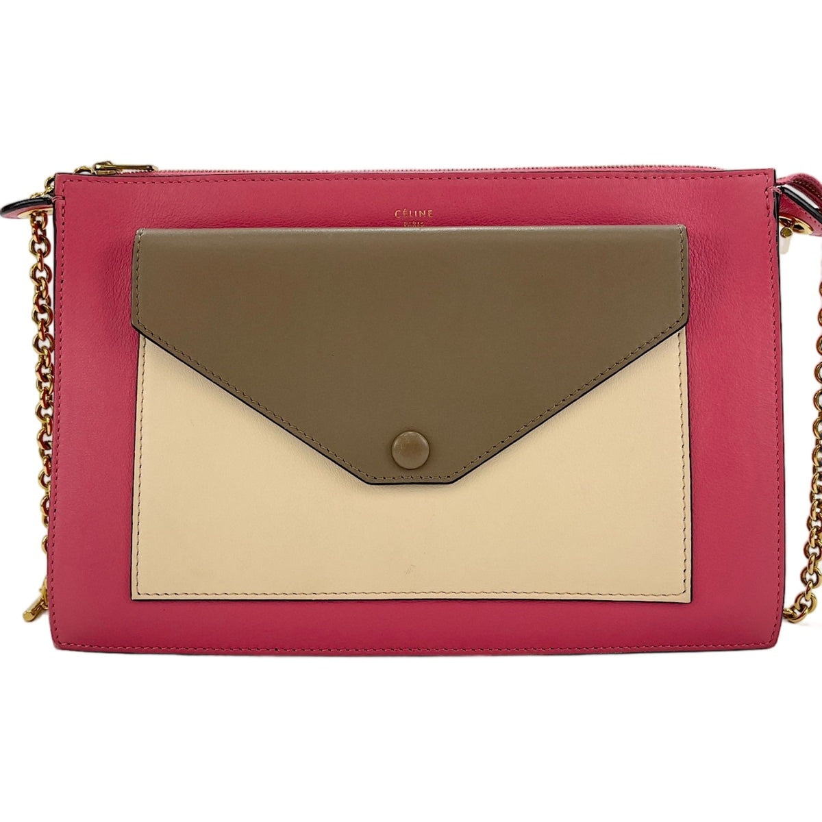 Celine Pink Shoulder Bag (Pre-Owned)