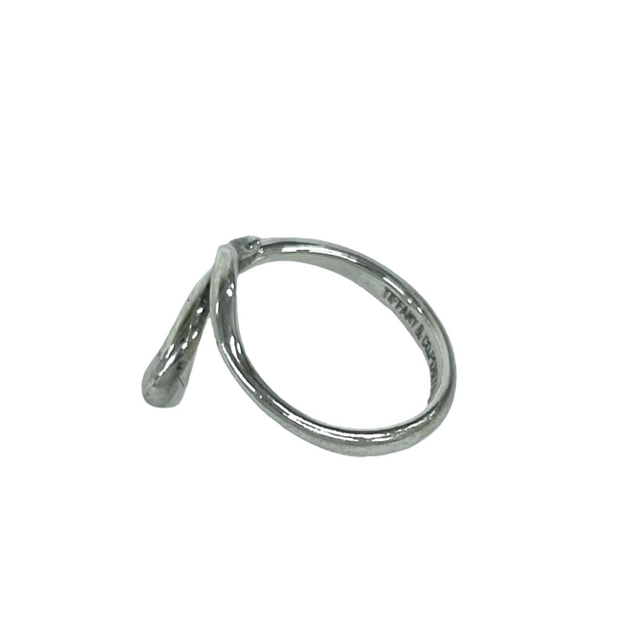 Tiffany Silver Silver 925 Band Ring (Pre-Owned)