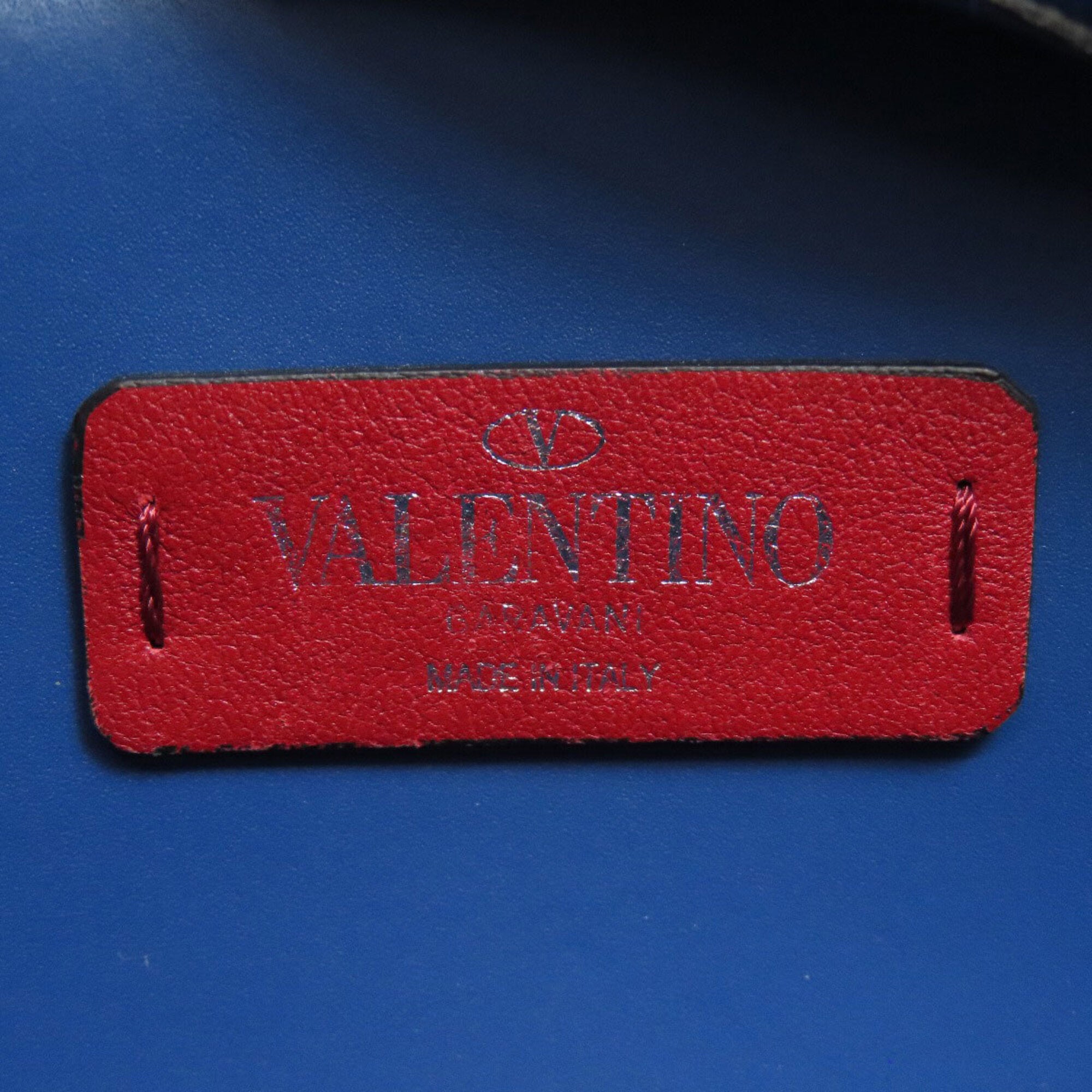 Valentino Blue Leather Sling Bag (Pre-Owned)