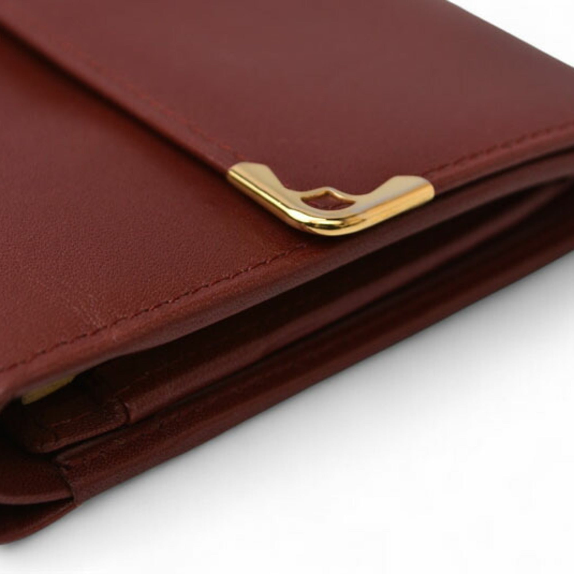 Cartier Must Bordeaux Wallet (Tri-Fold) (Pre-Owned)