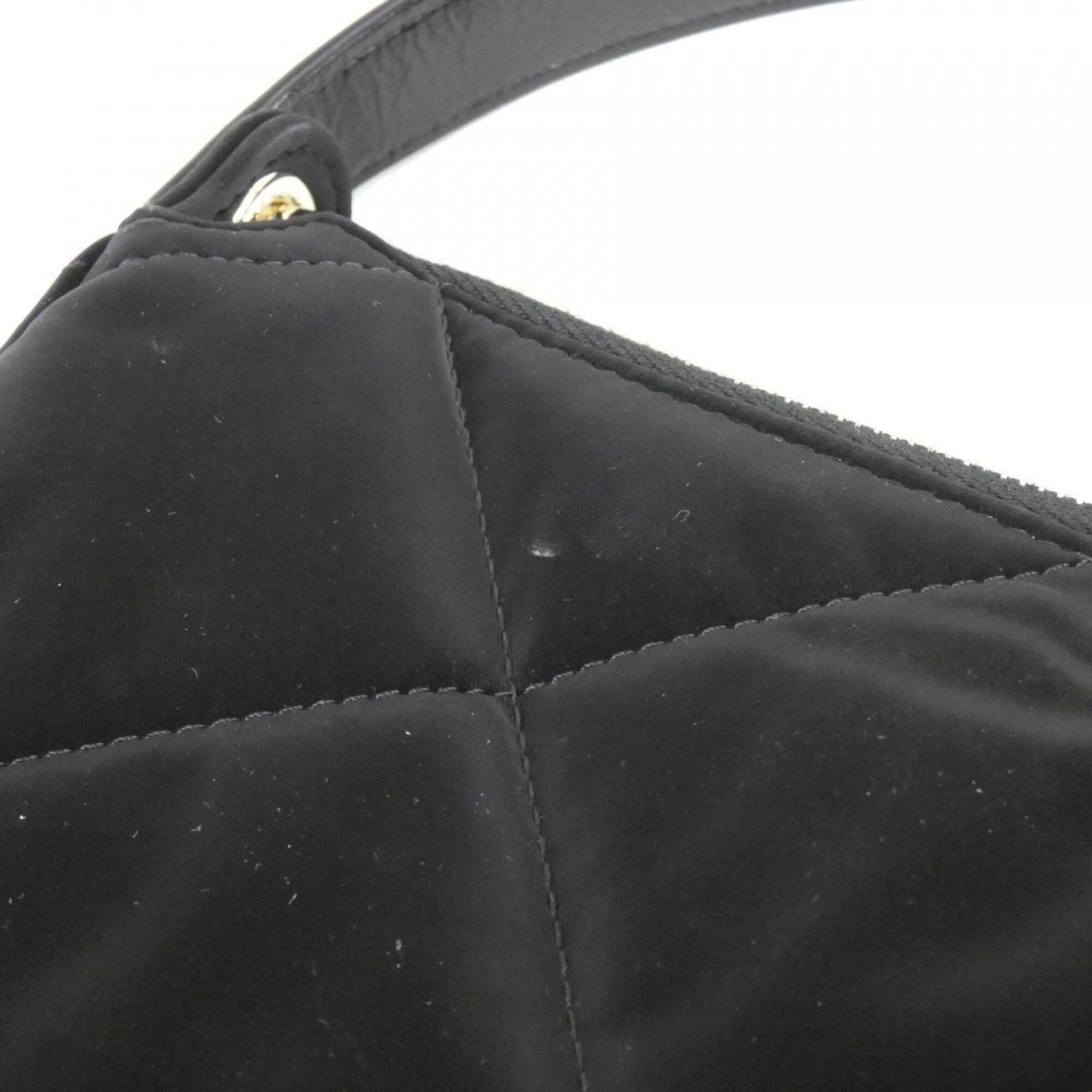Chanel Black Handbag Shoulder Bag (Pre-Owned)