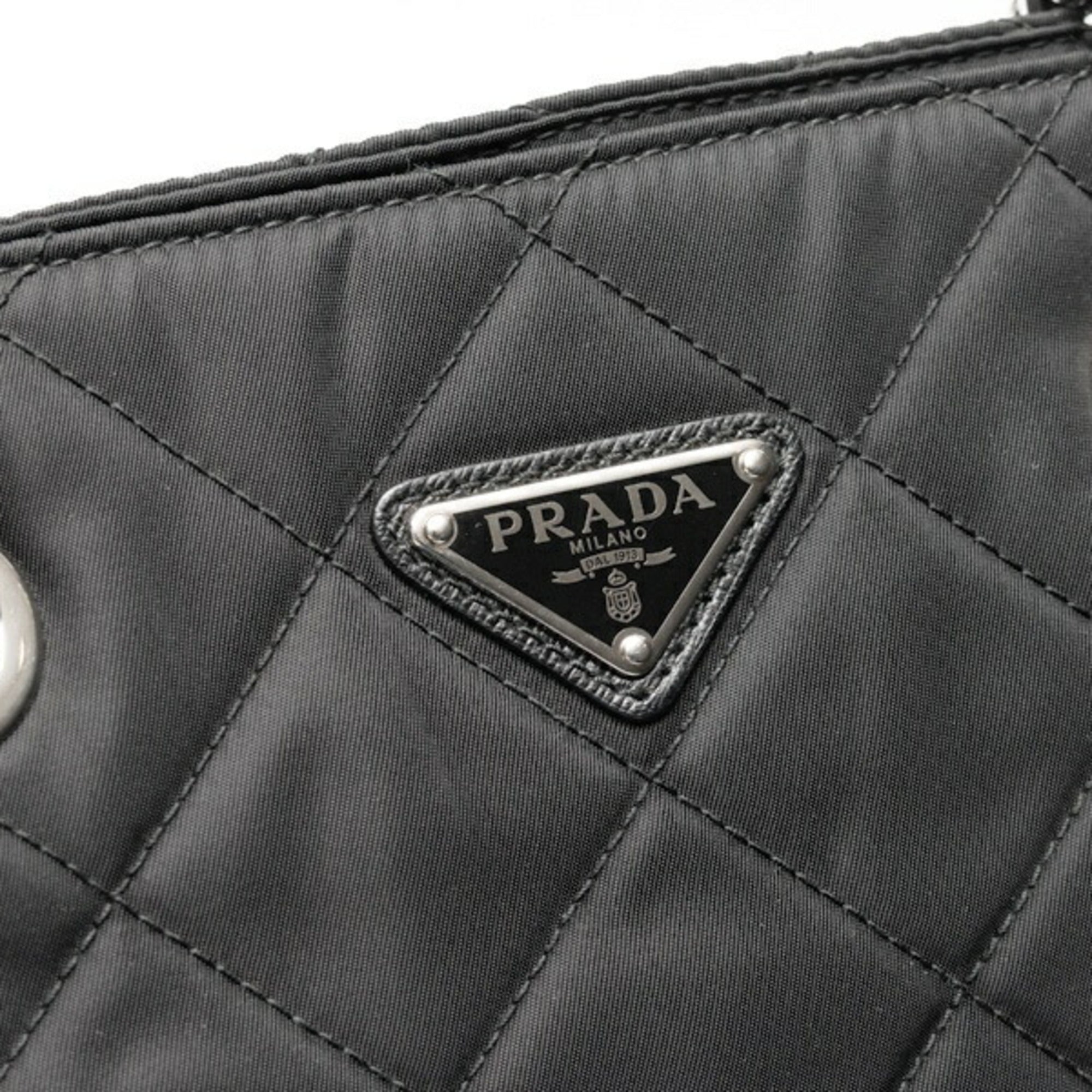 Prada Black Nylon Tote Bag (Pre-Owned)
