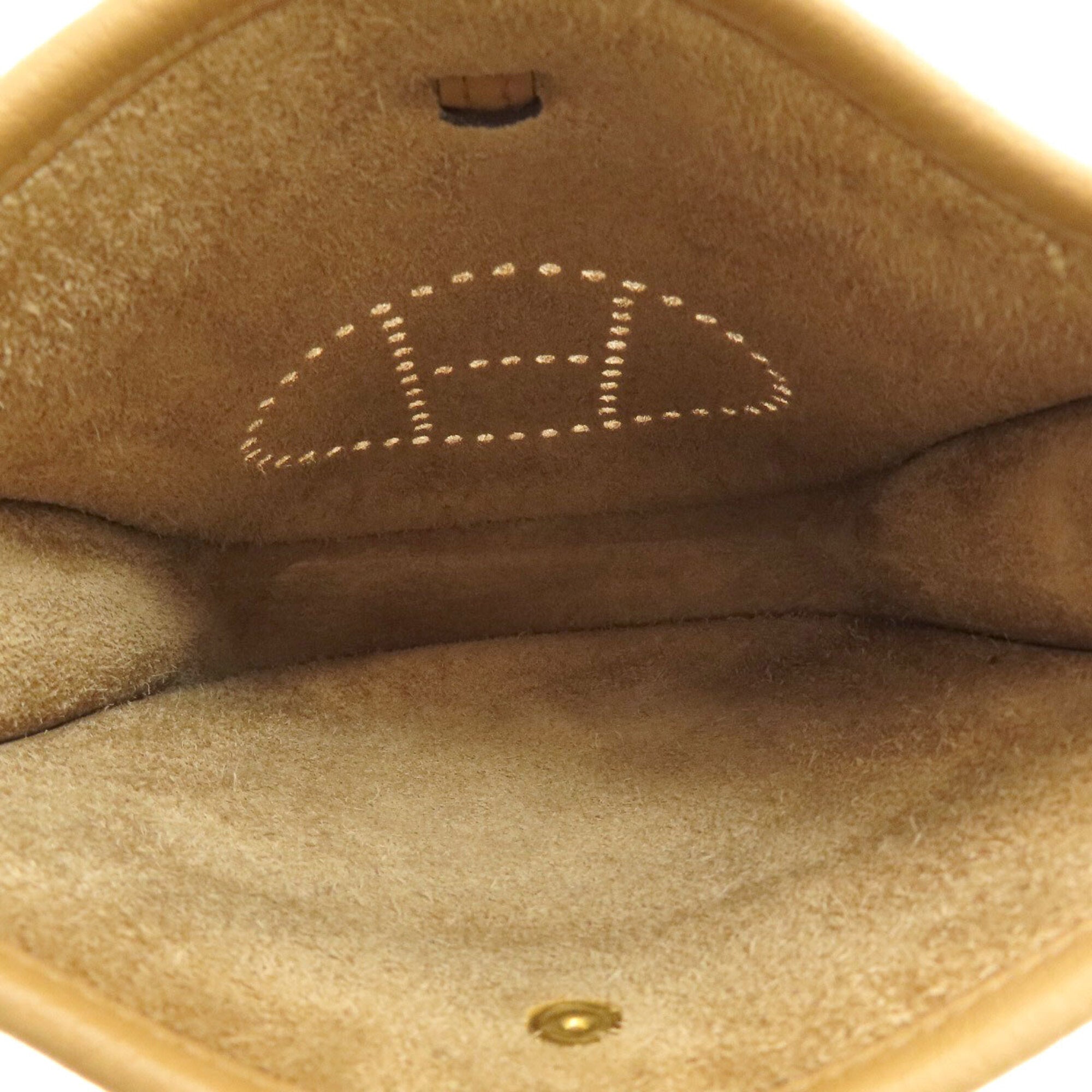 Hermes Light Brown Leather Shoulder Bag (Pre-Owned)