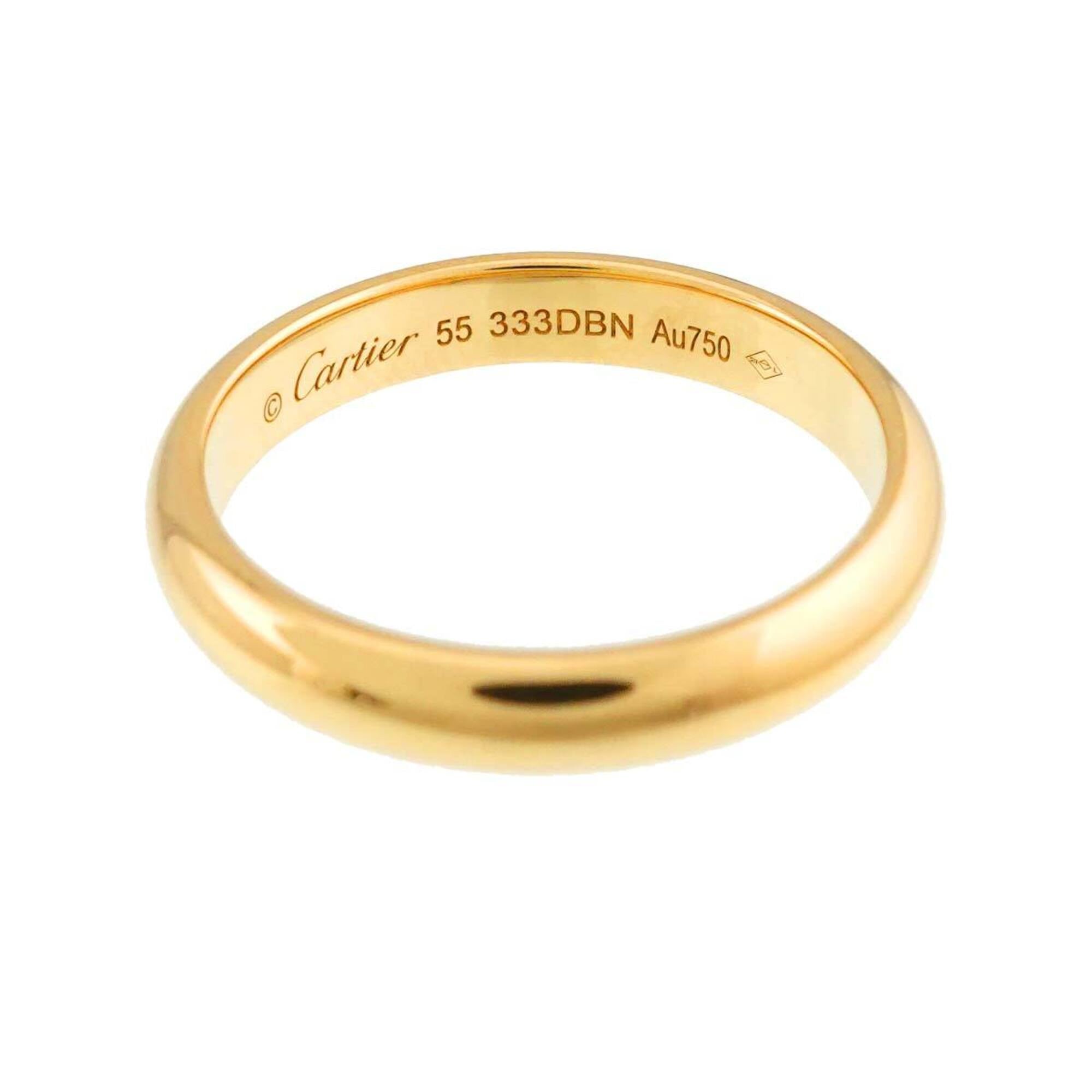 Cartier Yellow Gold (18K) Band Ring (Pre-Owned)