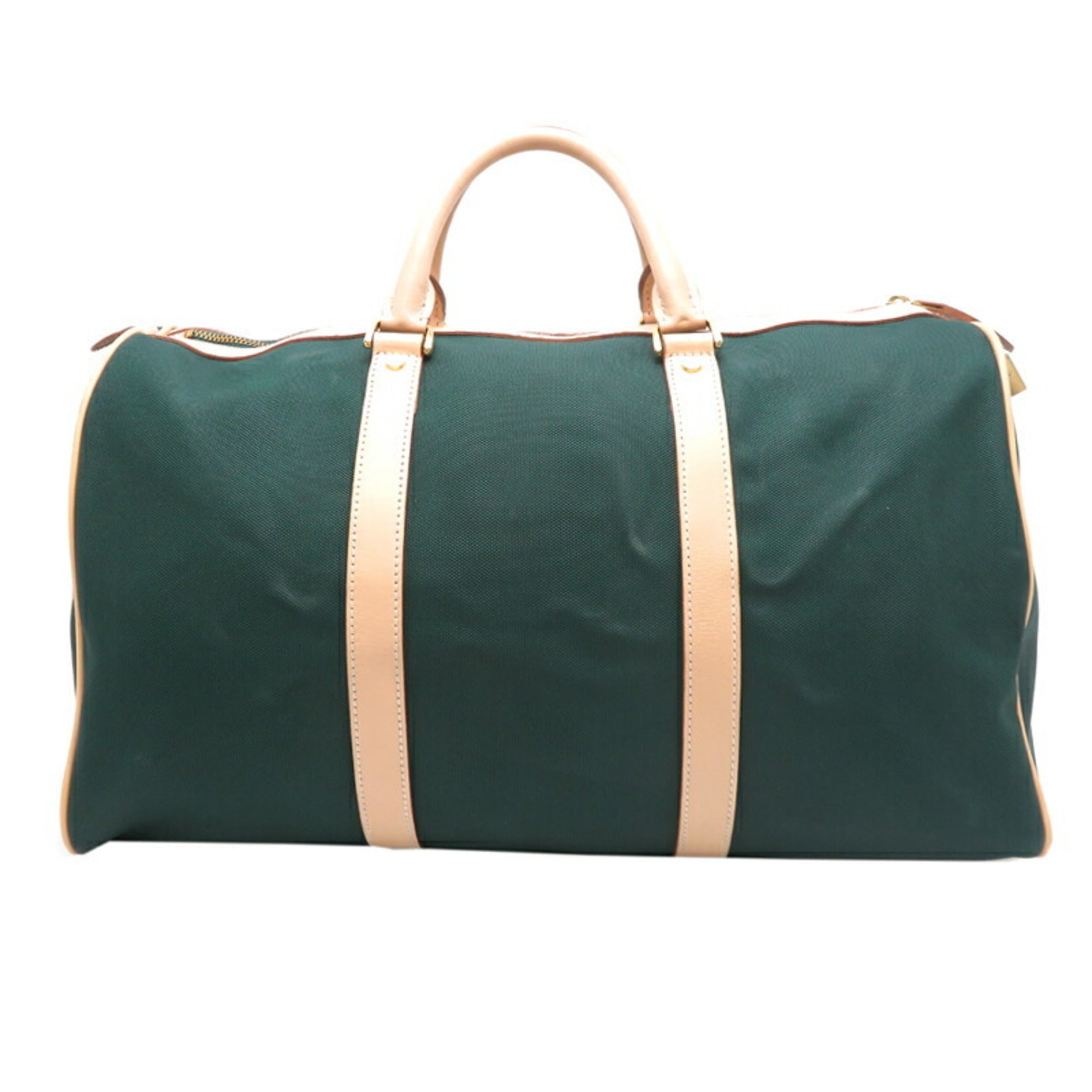 Christian Dior Green Pvc Boston Bag (Pre-Owned)