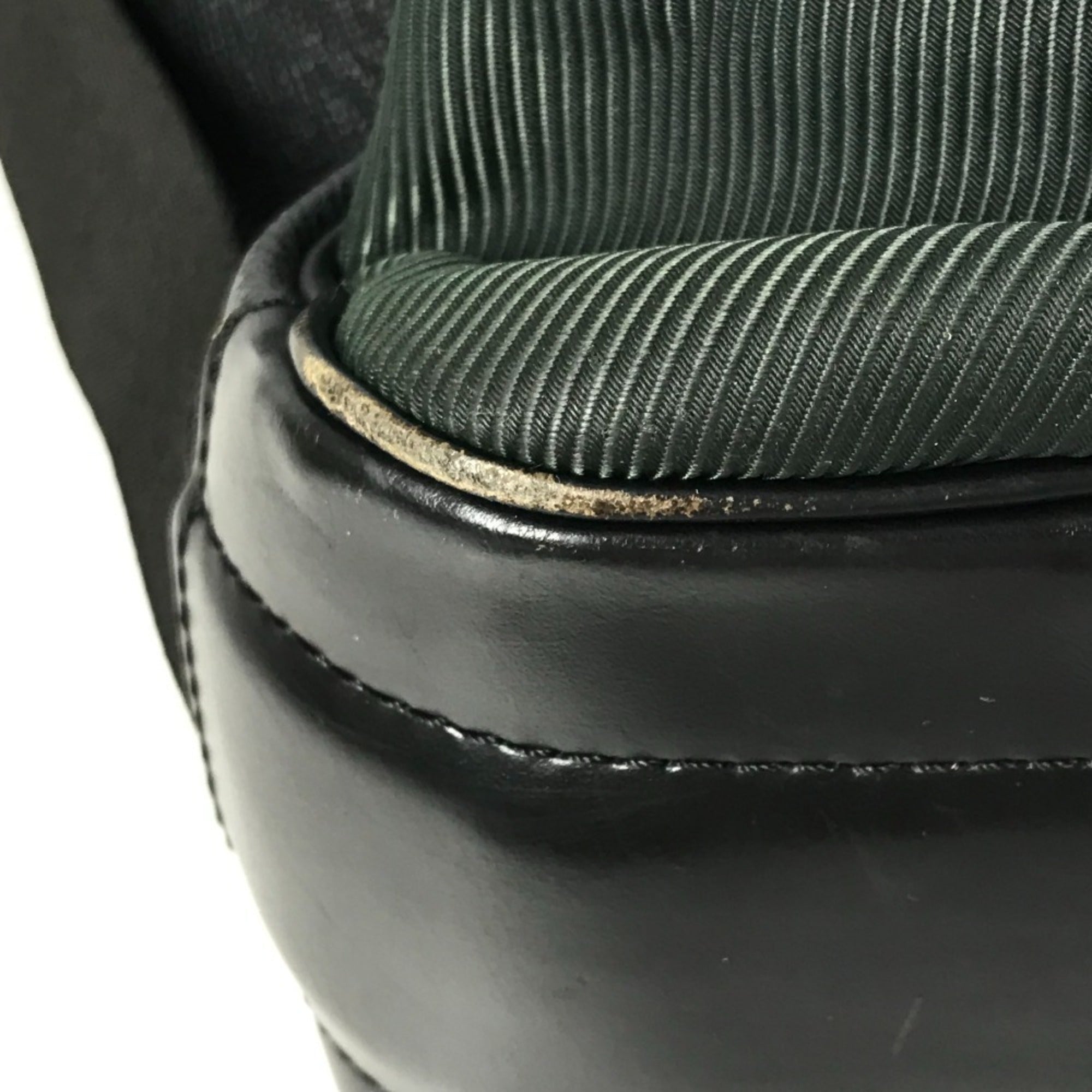Louis Vuitton Taiga Ardoise Black Khaki Taiga Leather Nylon Messenger Bag Shoulder Bag (Pre-Owned)