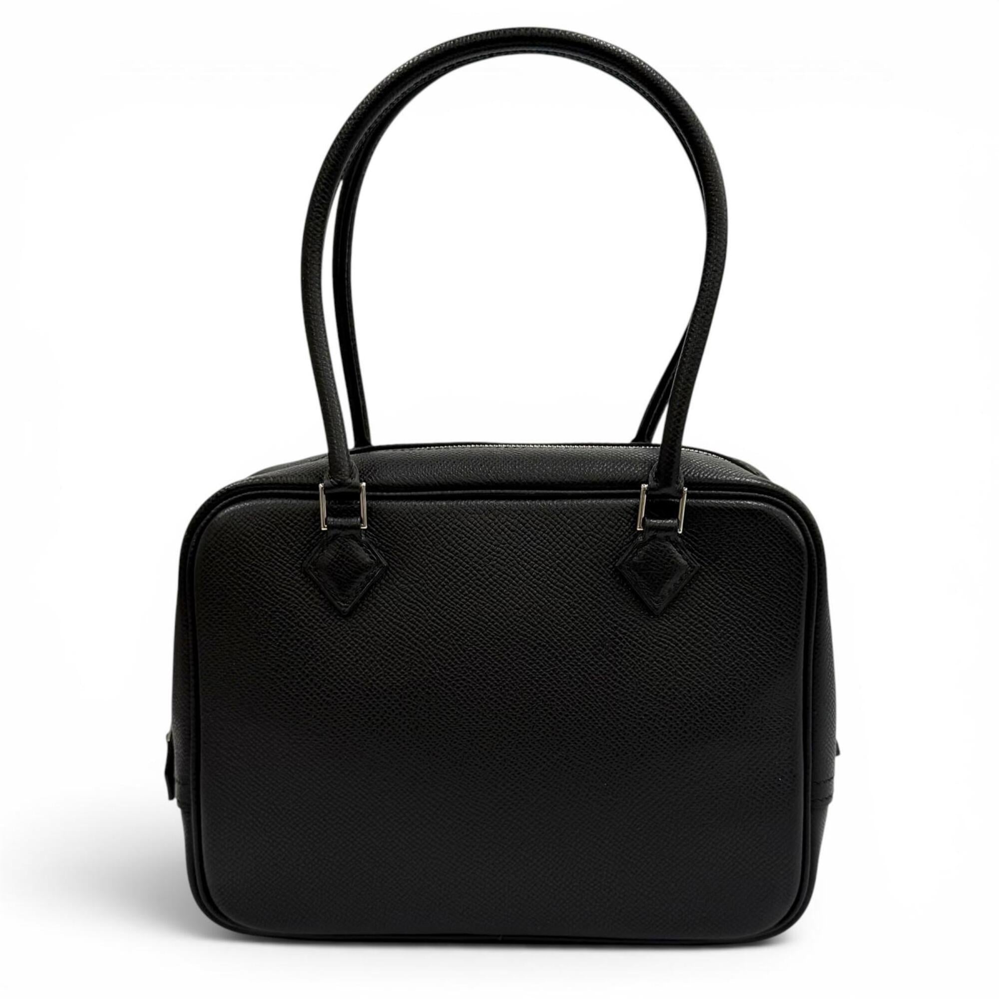Hermes Black Epsom Leather Handbag (Pre-Owned)