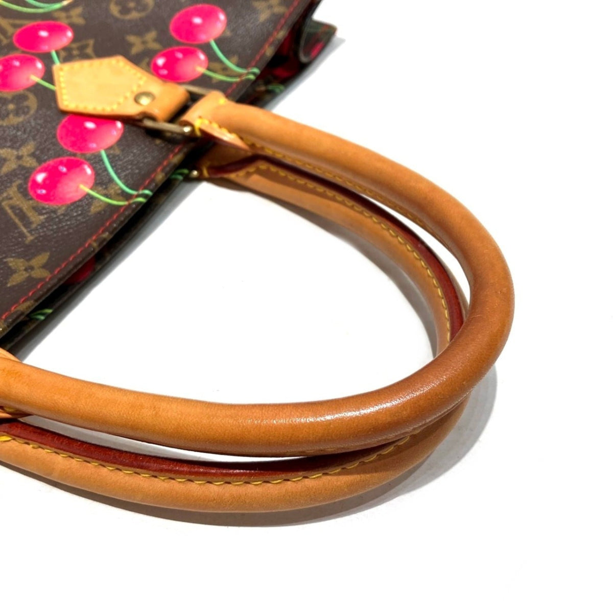 Louis Vuitton Brown Monogram Cherry Monogram Tote Bag (Pre-Owned)
