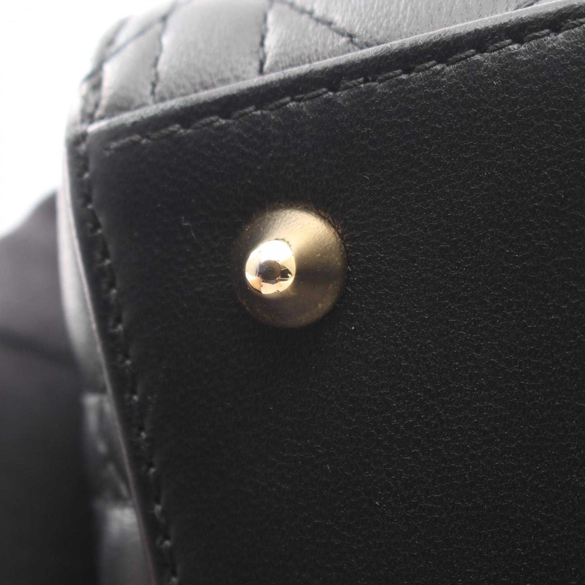 Christian Dior Black Leather Handbag (Pre-Owned)