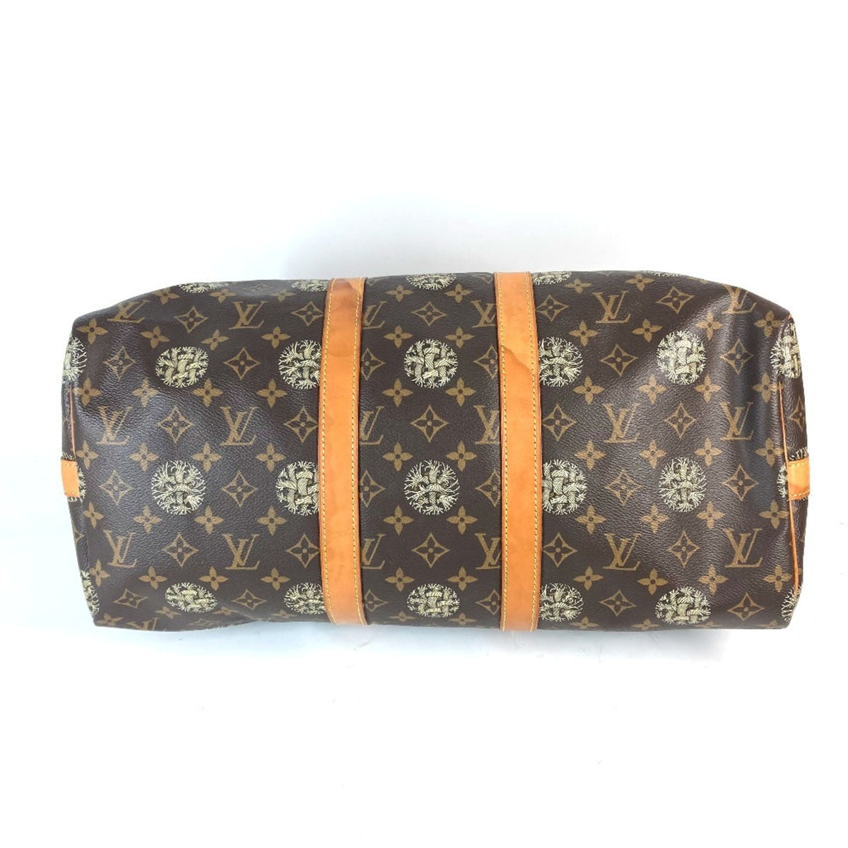 Louis Vuitton Brown Monogram Canvas Boston Bag Shoulder Bag (Pre-Owned)