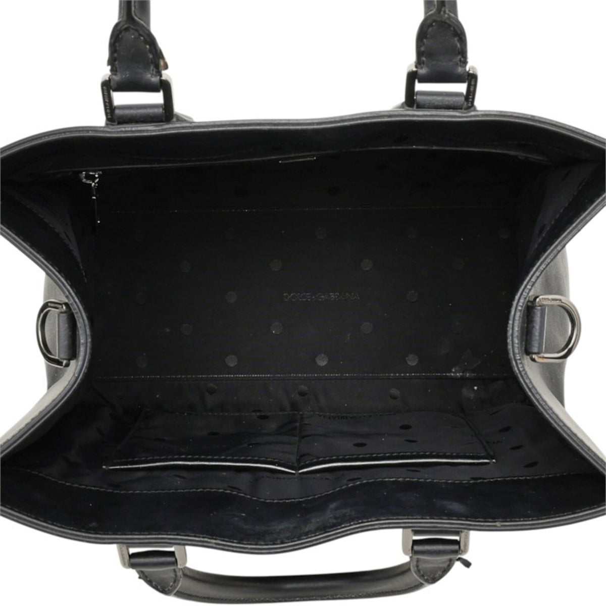 Dolce & Gabbana Black Leather Handbag (Pre-Owned)