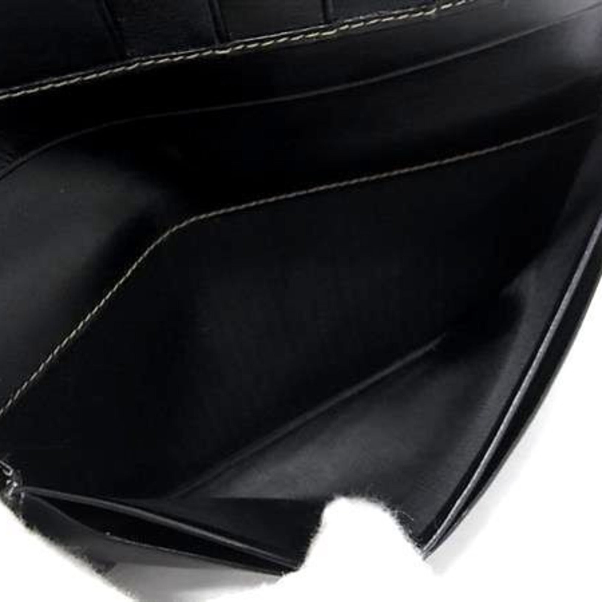 Fendi Black Brown Pvc Long Wallet (Bi-Fold) (Pre-Owned)