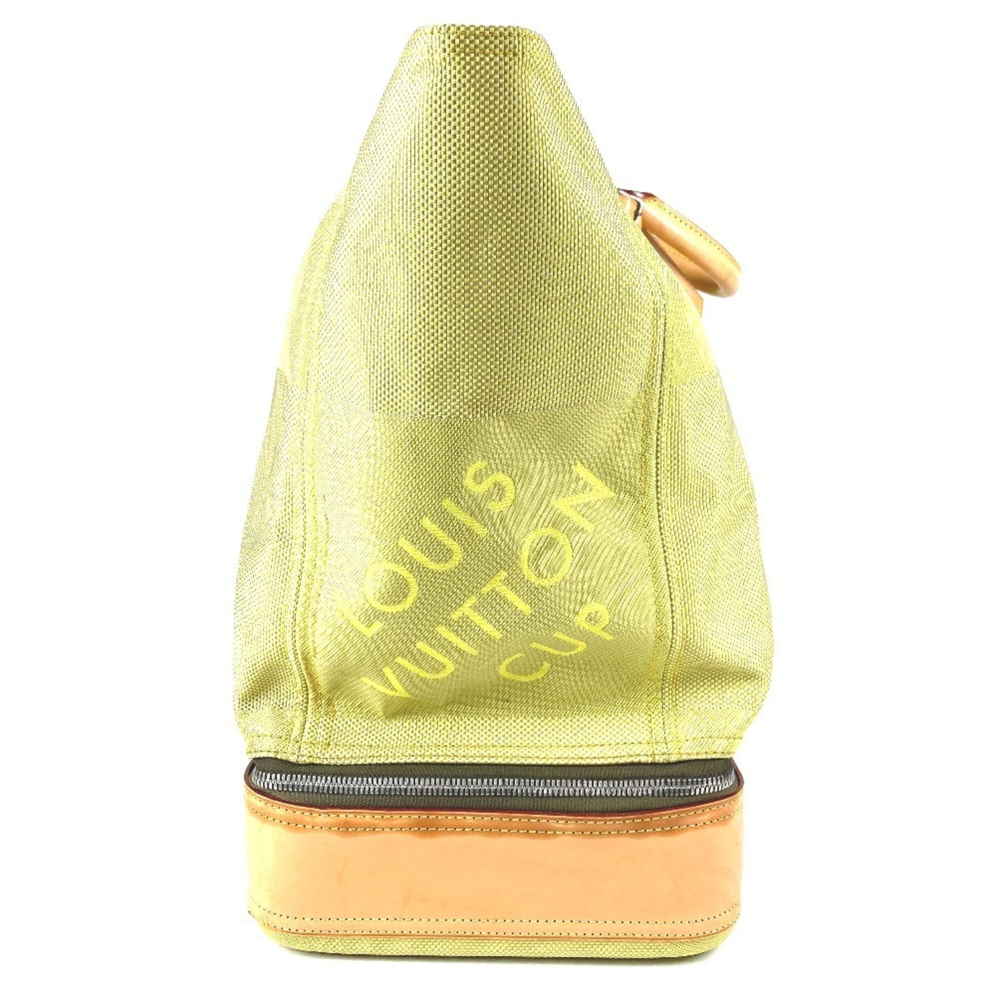 Louis Vuitton Damier Geant Yellow Damier Geant Boston Bag (Pre-Owned)