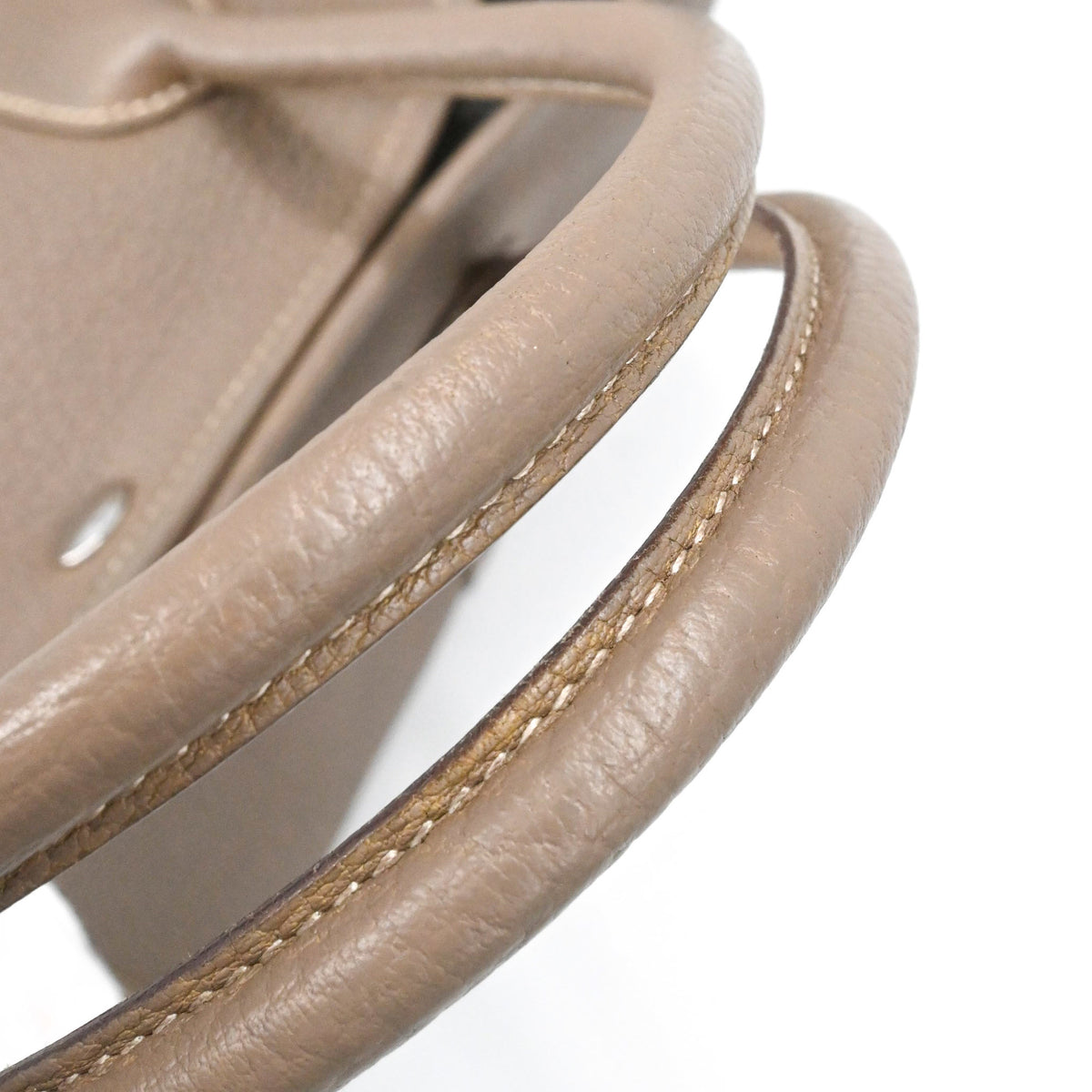 Hermes Etoupe Gray Negonda Leather Tote Bag (Pre-Owned)
